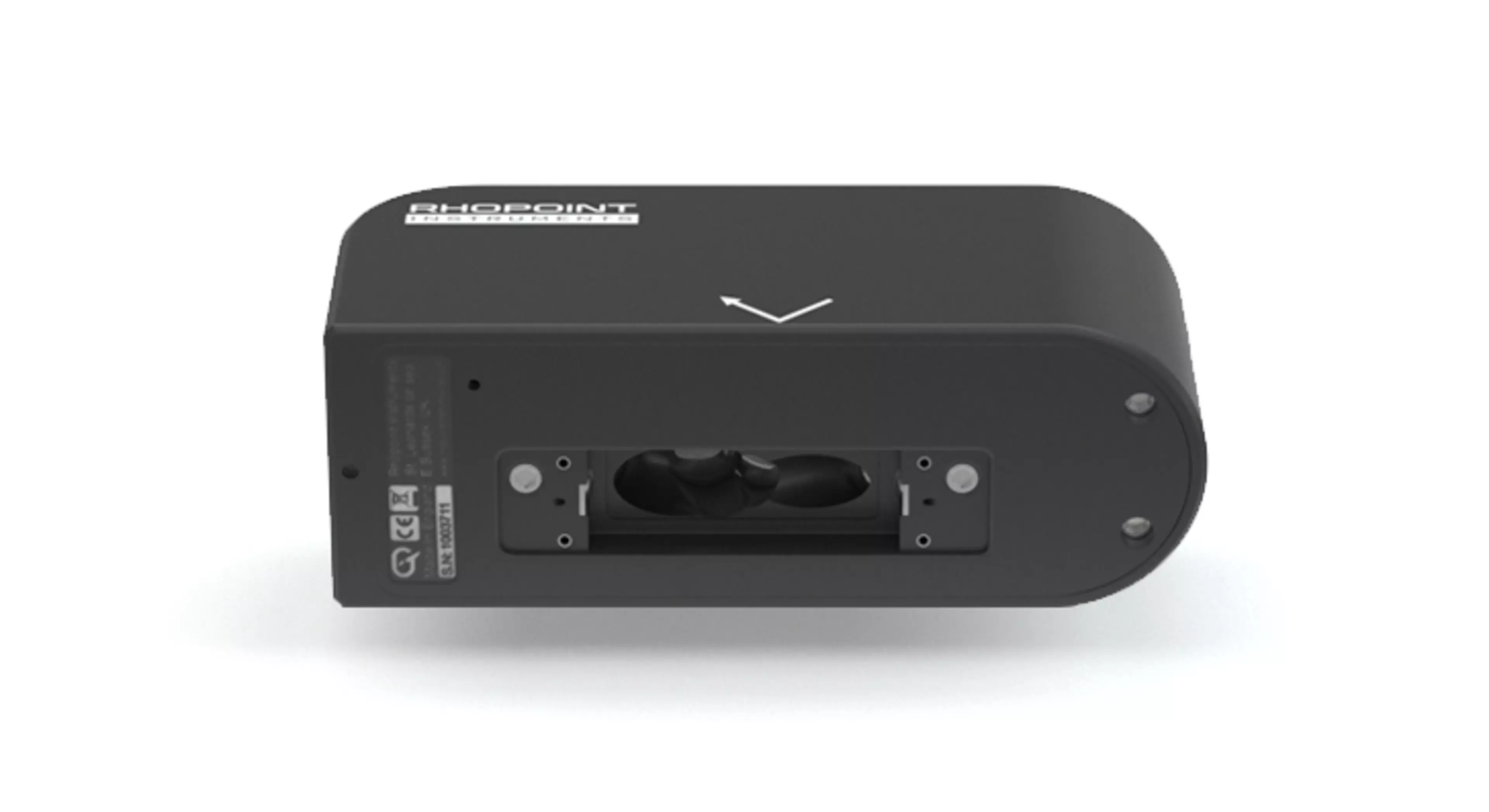 Rhopoint IQS CloseTolerance Glossmeter with trigloss 20/60/85° measuring angles (bottom view)
