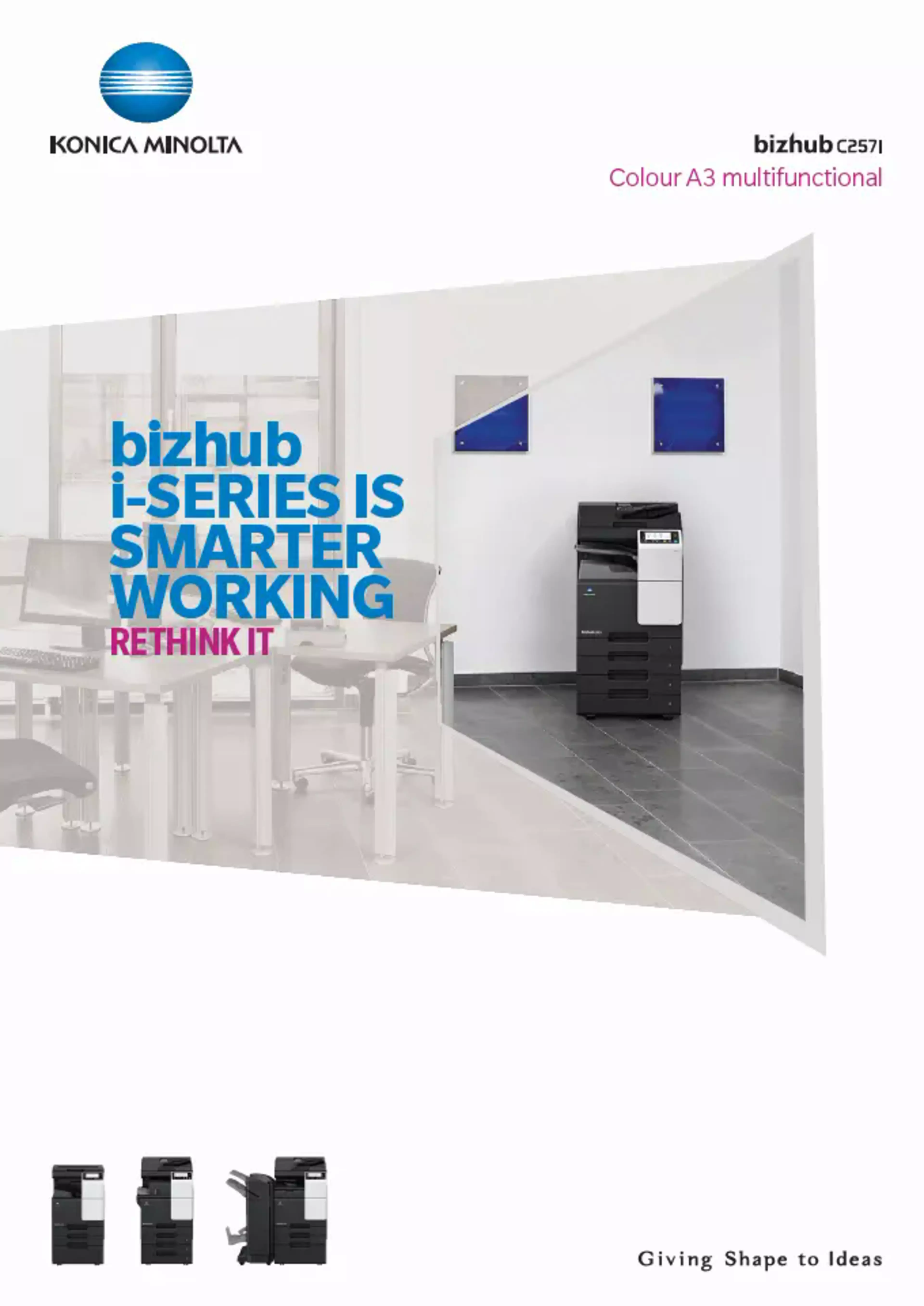 Scheda tecnica bizhub C257i