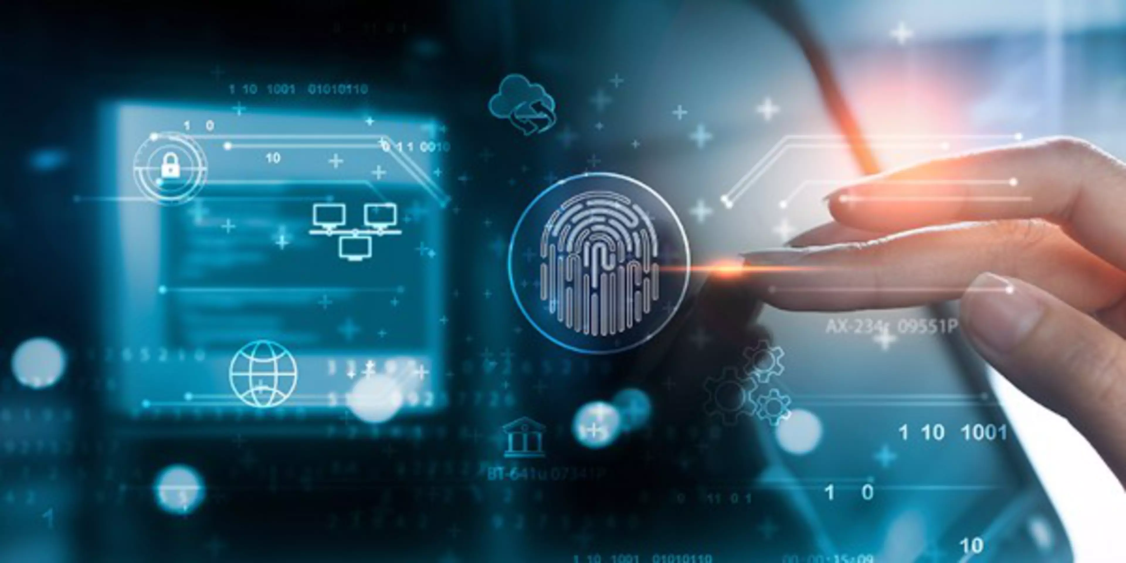 Imagen digital representando seguridad de acceso a un dispositivo de impresión