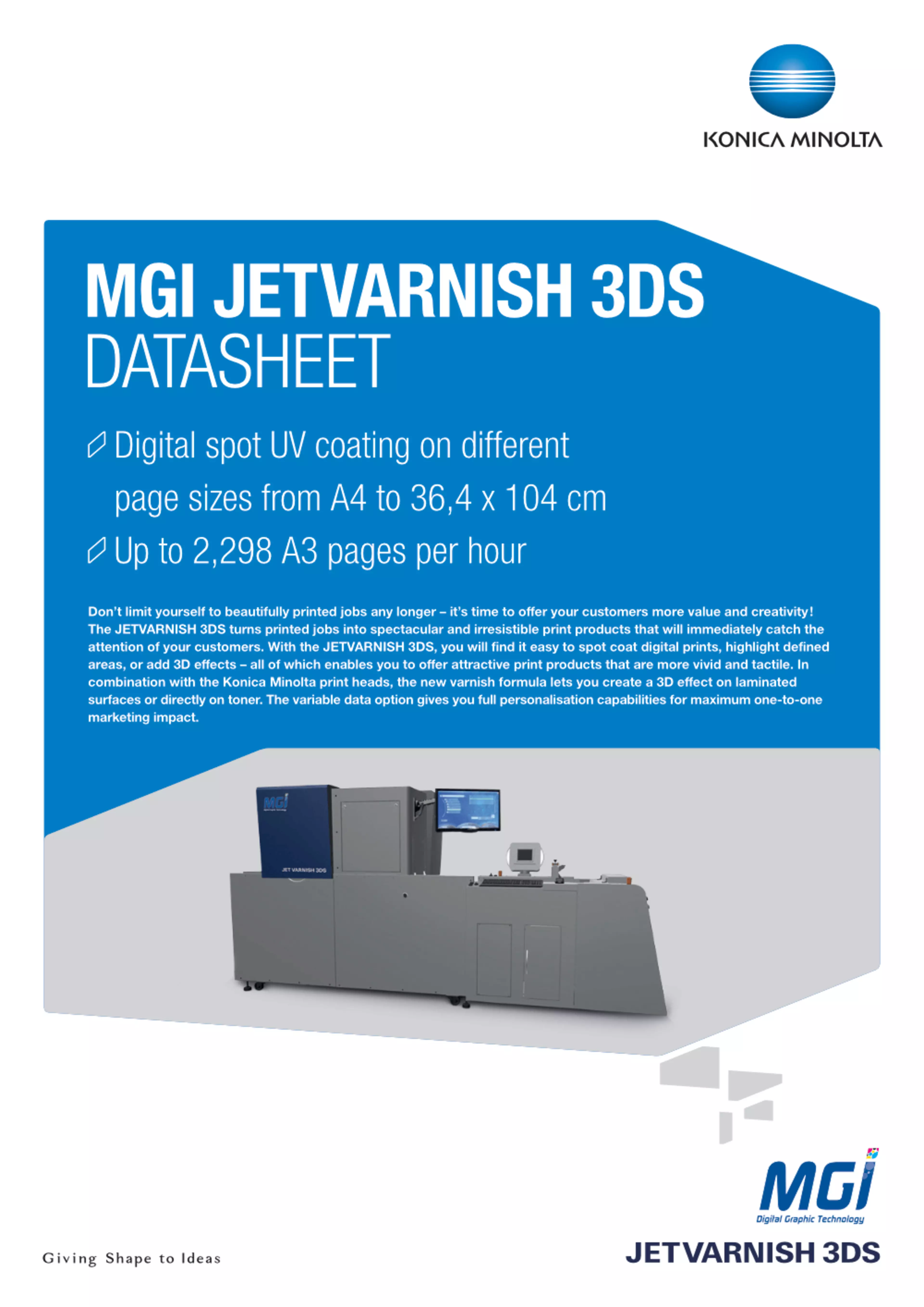 Get the datasheet to have all information at hand