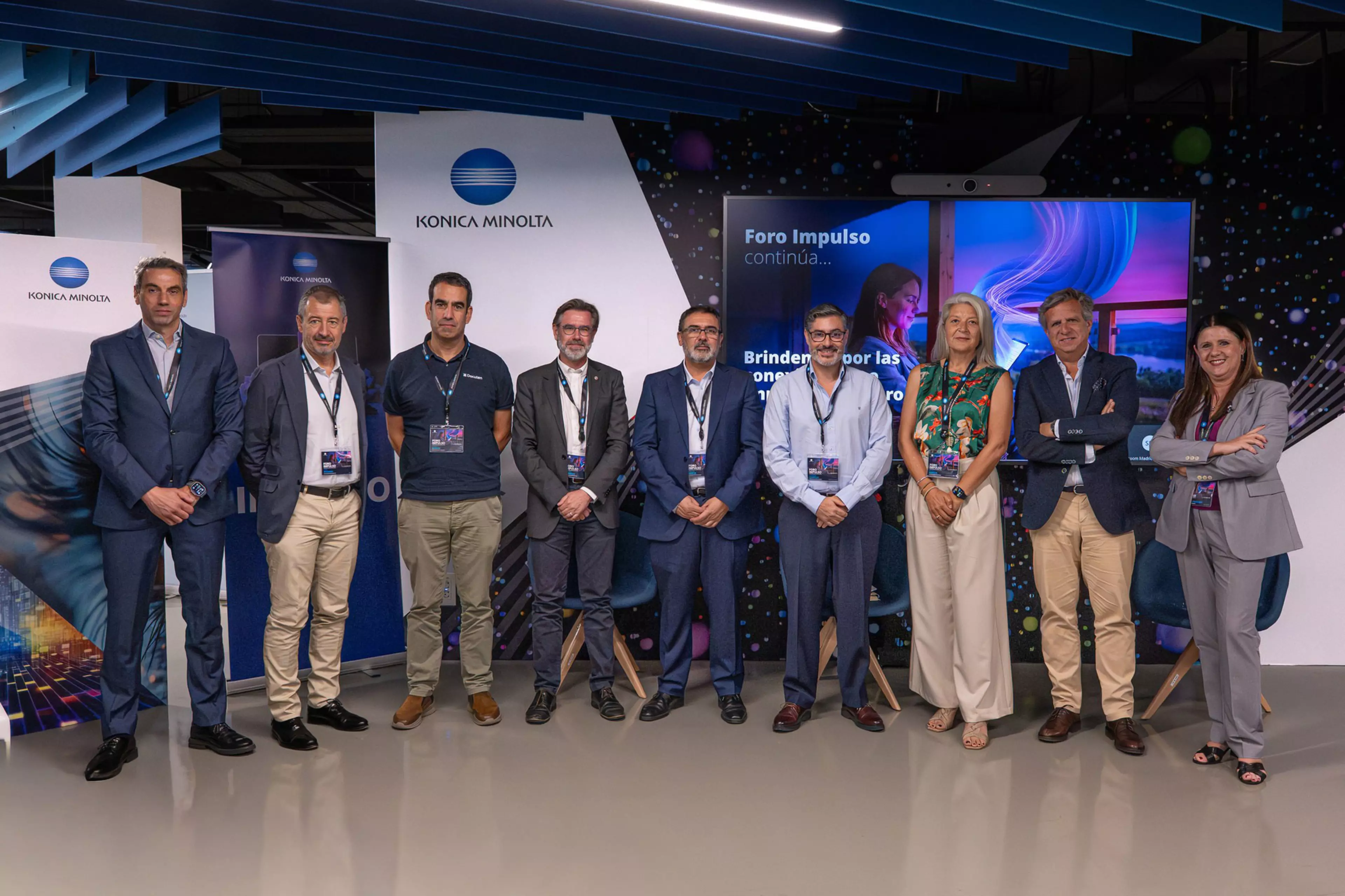 Participantes en Foro Impulso de Konica Minolta