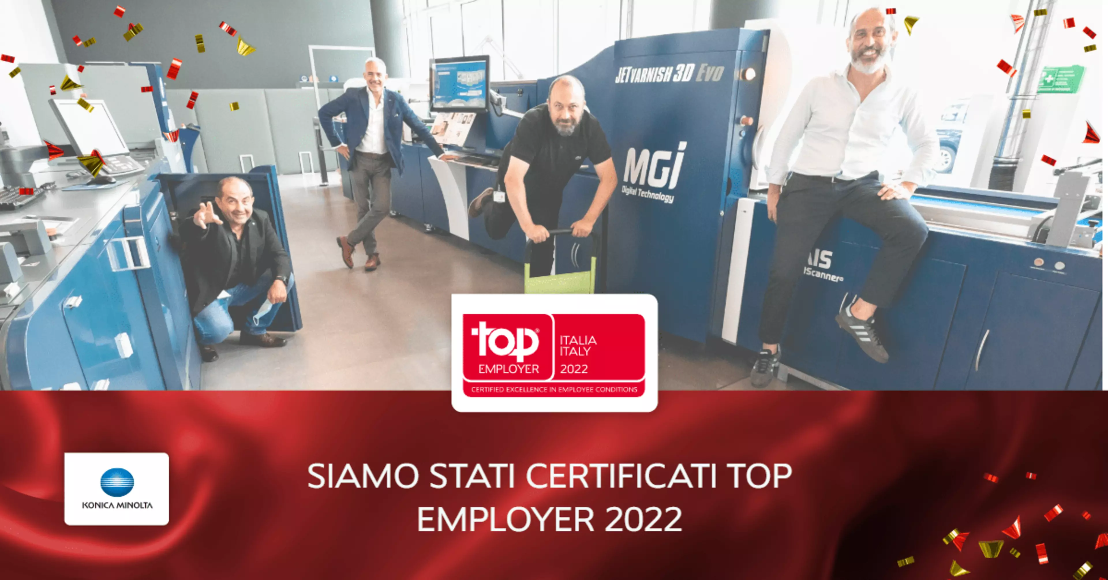 Konica Minolta Italia fa parte delle aziende certificate Top Employers Italia 2022ImgCarousel3