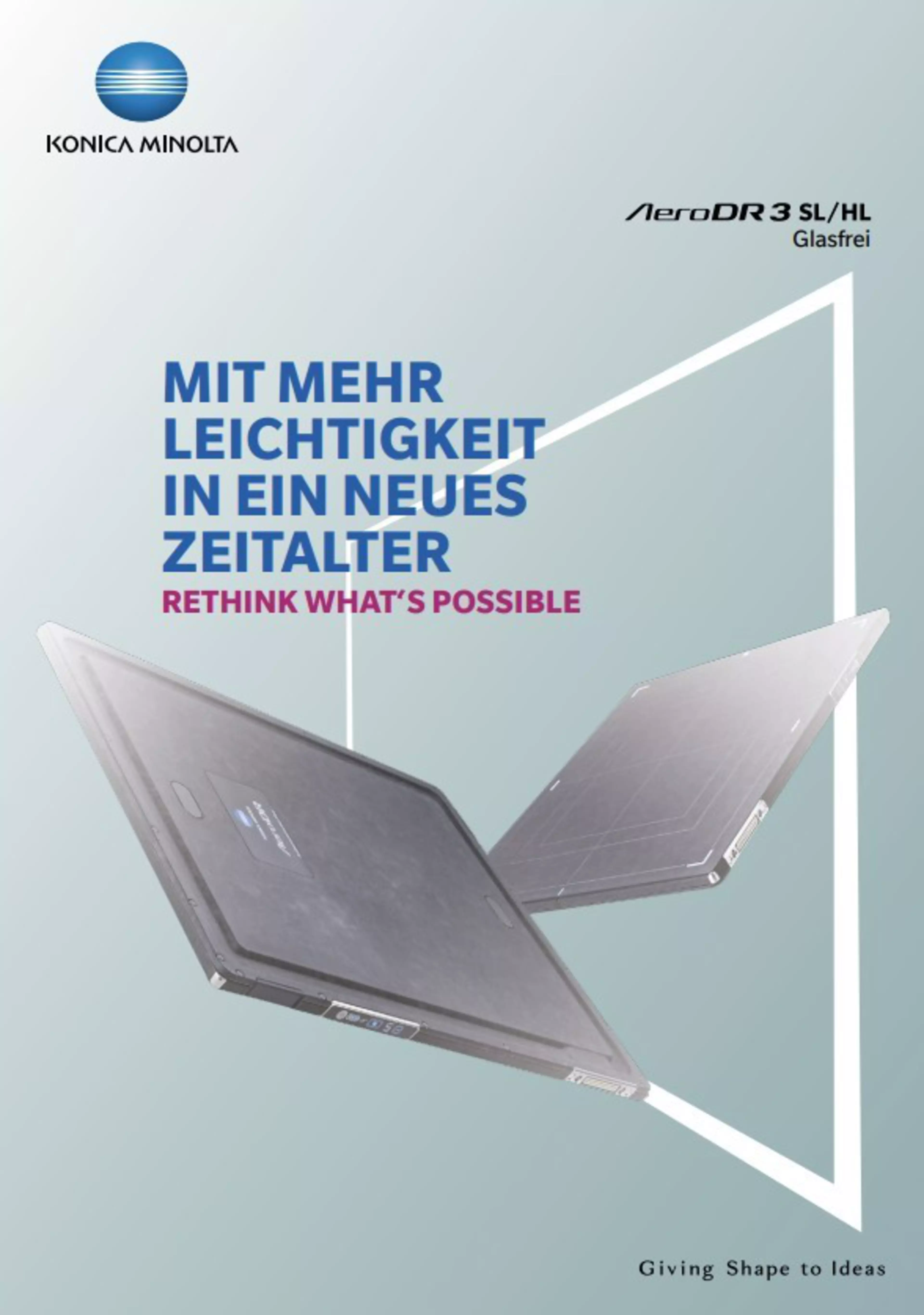 AeroDR SL und HL - Broschüre