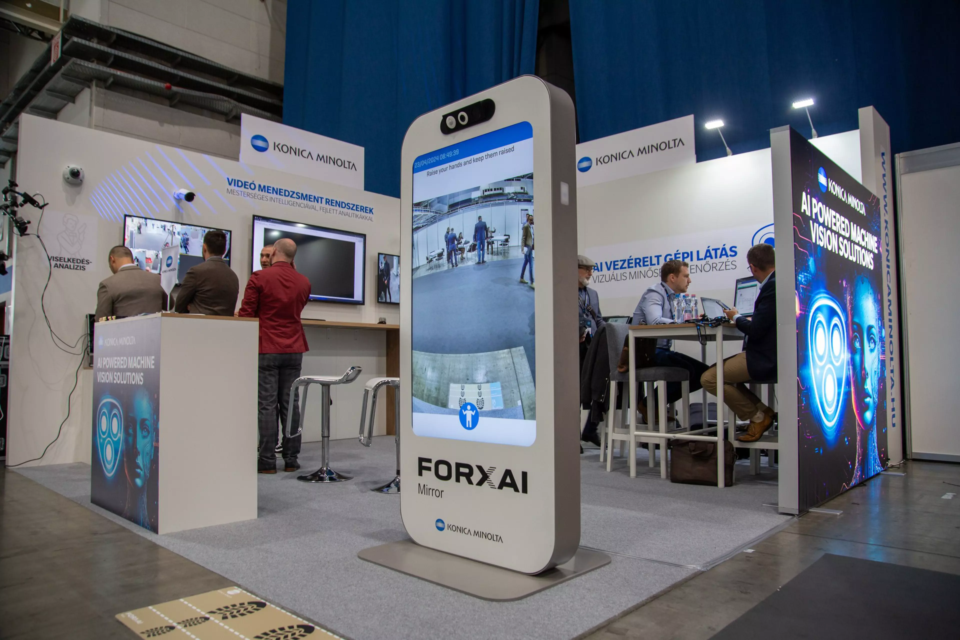 MI vezérelt gépi látás megoldásainkkal és a FORXAI Mirror debütálásával érkeztünk az IOT LIVE SHOWRa!ImgCarousel1