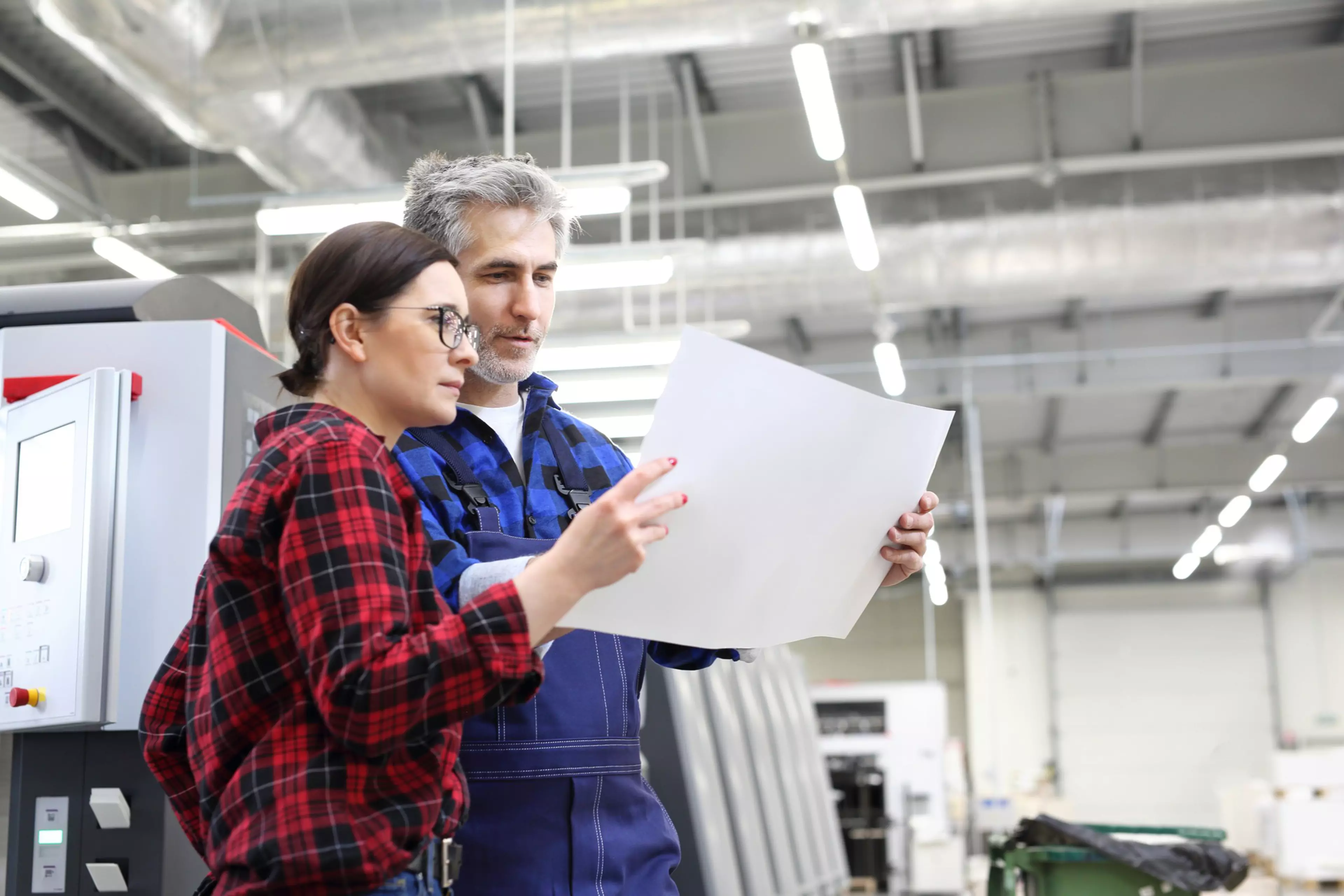 Printing house. Checking the print quality and accepting color proofs.; Shutterstock ID 1342916405; Purchase Order: Icons PP