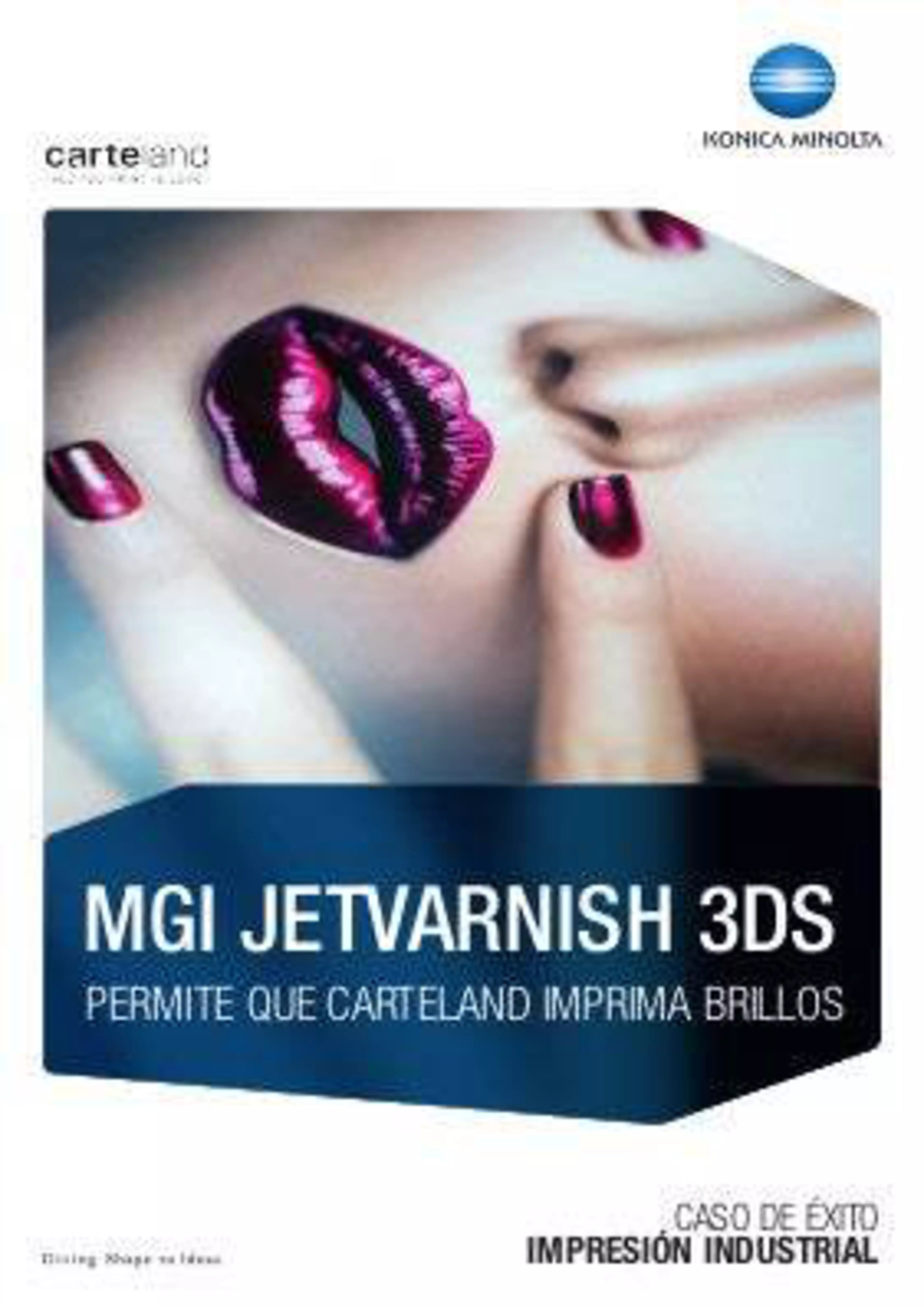 MGI JetVarnish 3DS permite que Carteland imprima brillos