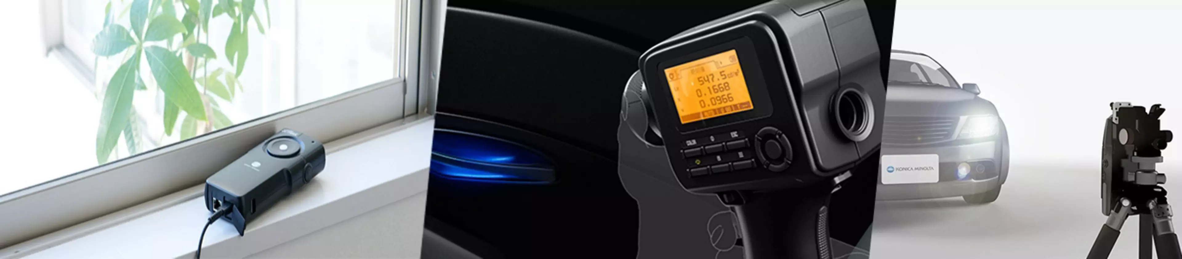 Images of Light Measurement Applications with Konica Minolta devices