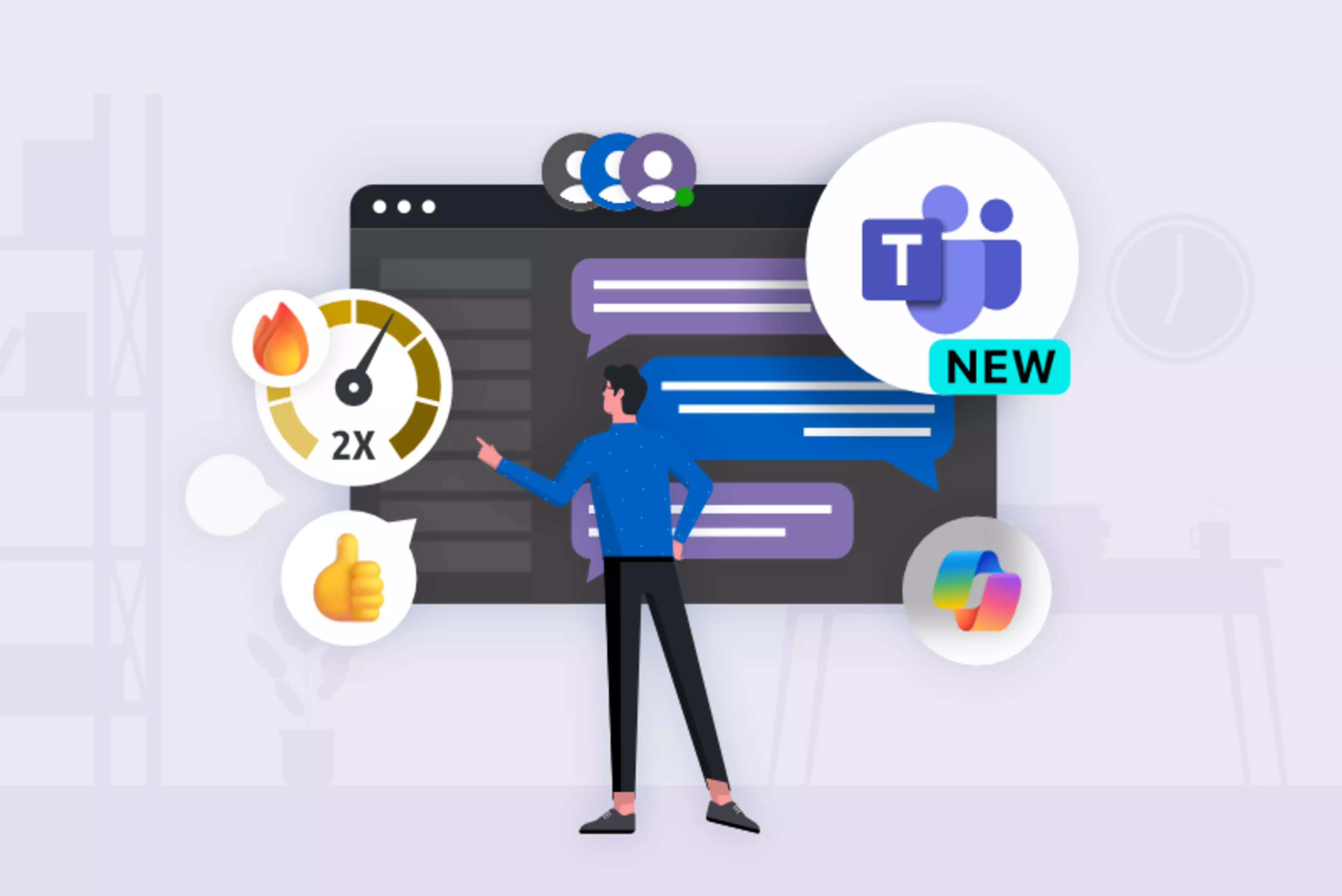 Nová verze Microsoft Teams nabitá funkcemi 