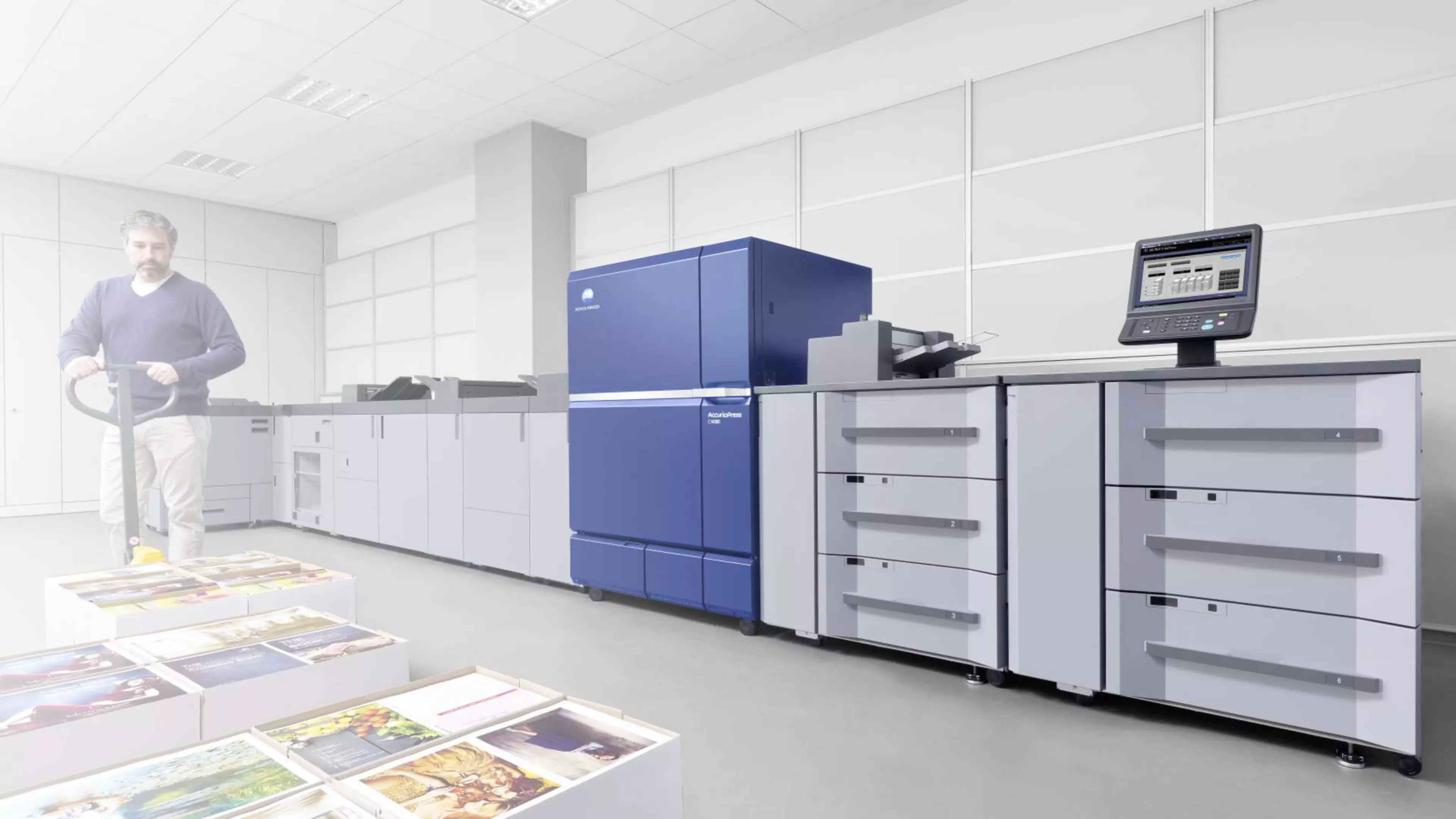 Двохсота AccurioPress C14000 буде інстальована в Європі