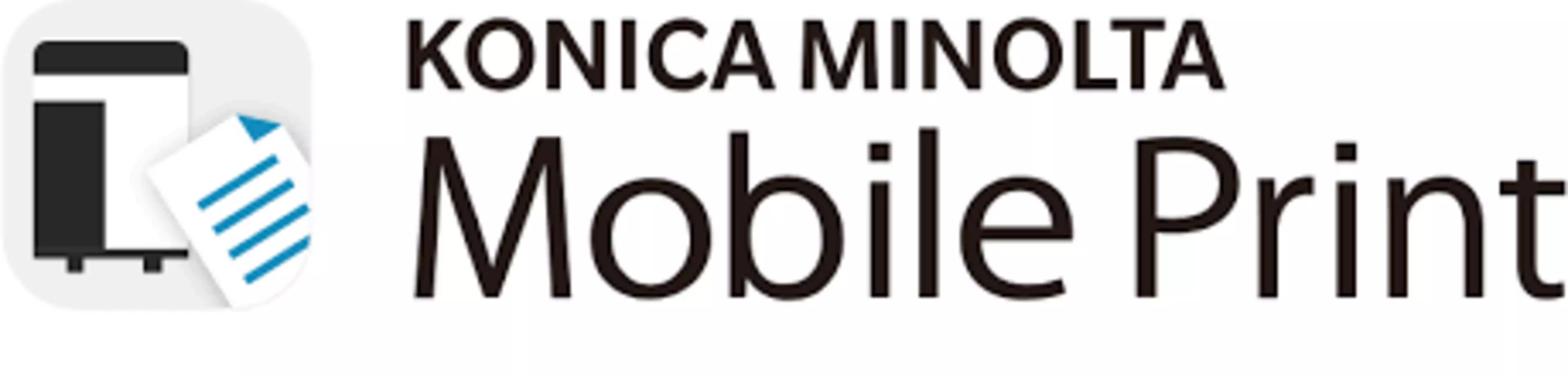 Mobile print logo