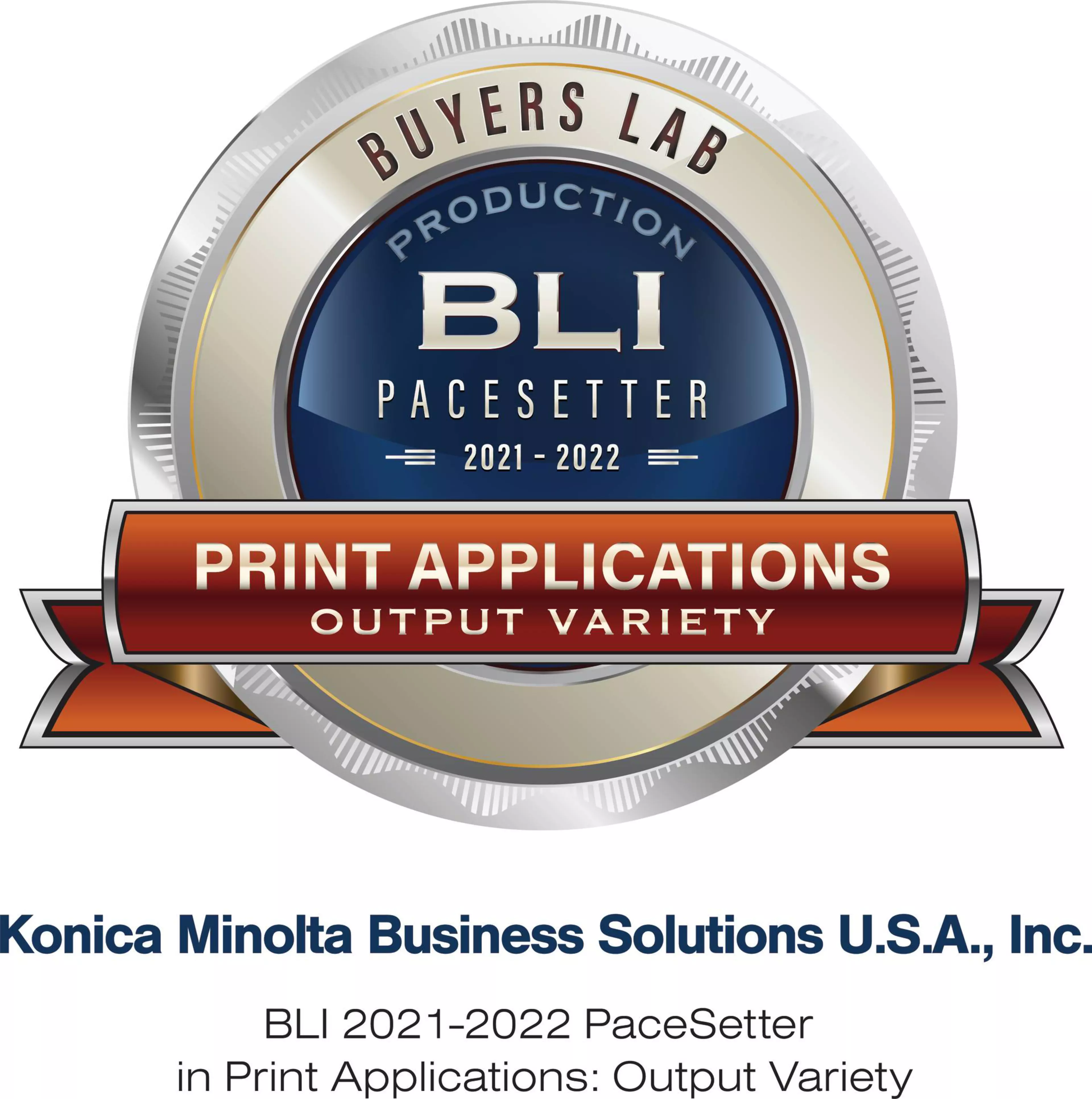 Konica Minoltas AccurioJet KM1e mit BLI 20212022 PaceSetter Award ausgezeichnetImgCarousel2