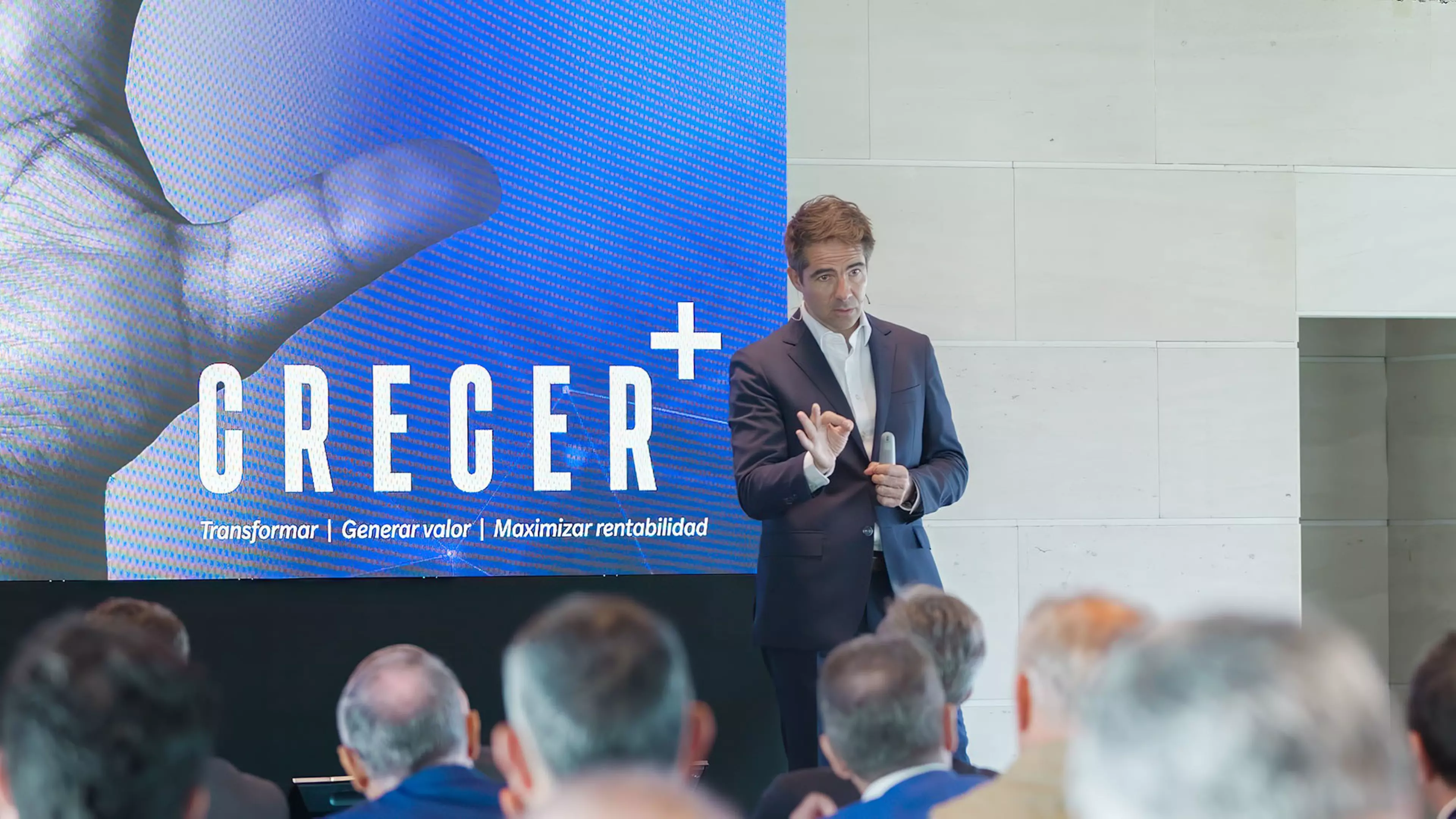 Un momento de la convención de distribuidores oficiales de Konica Minolta 2026 en Valencia