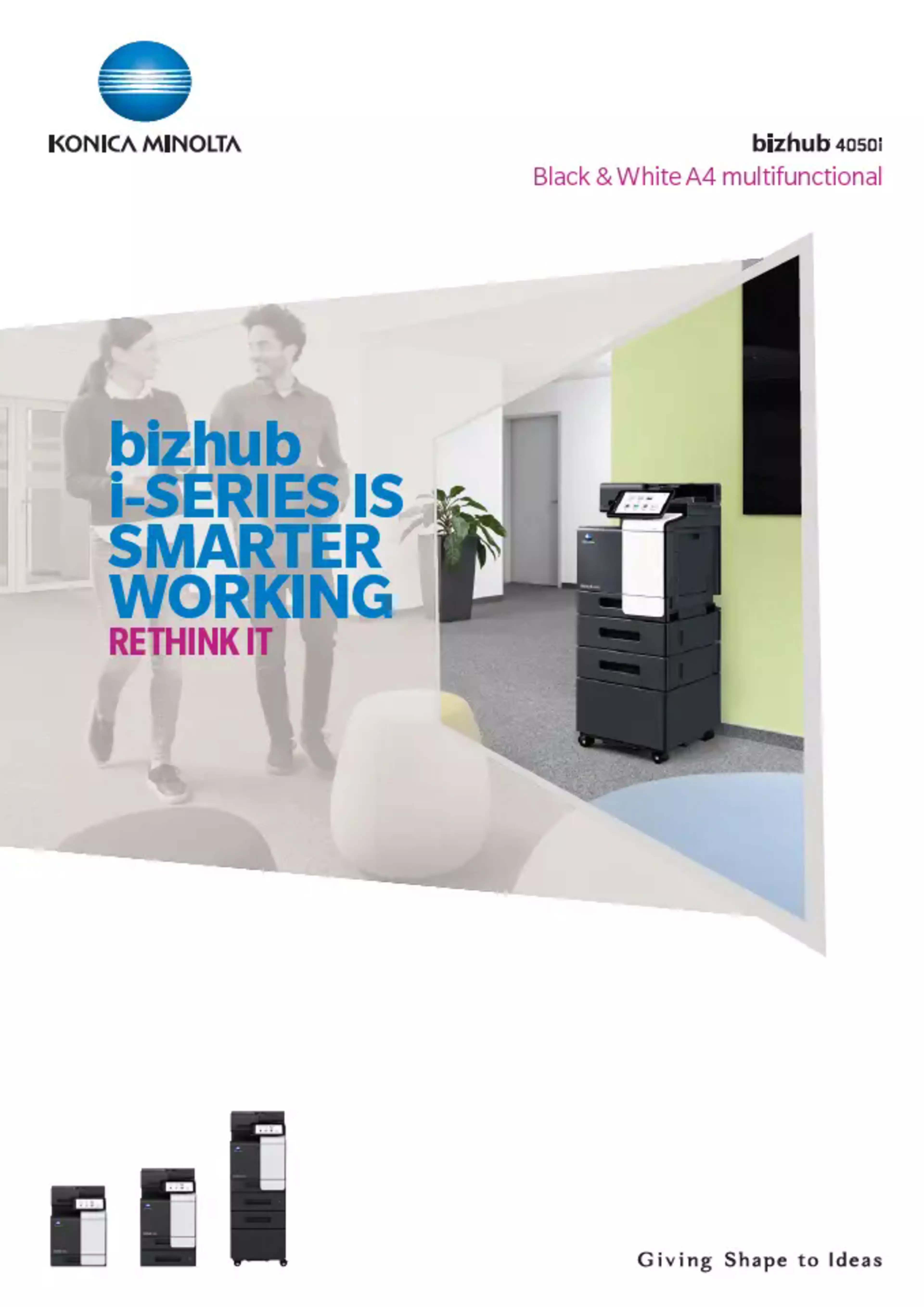 Scheda tecnica bizhub 4050