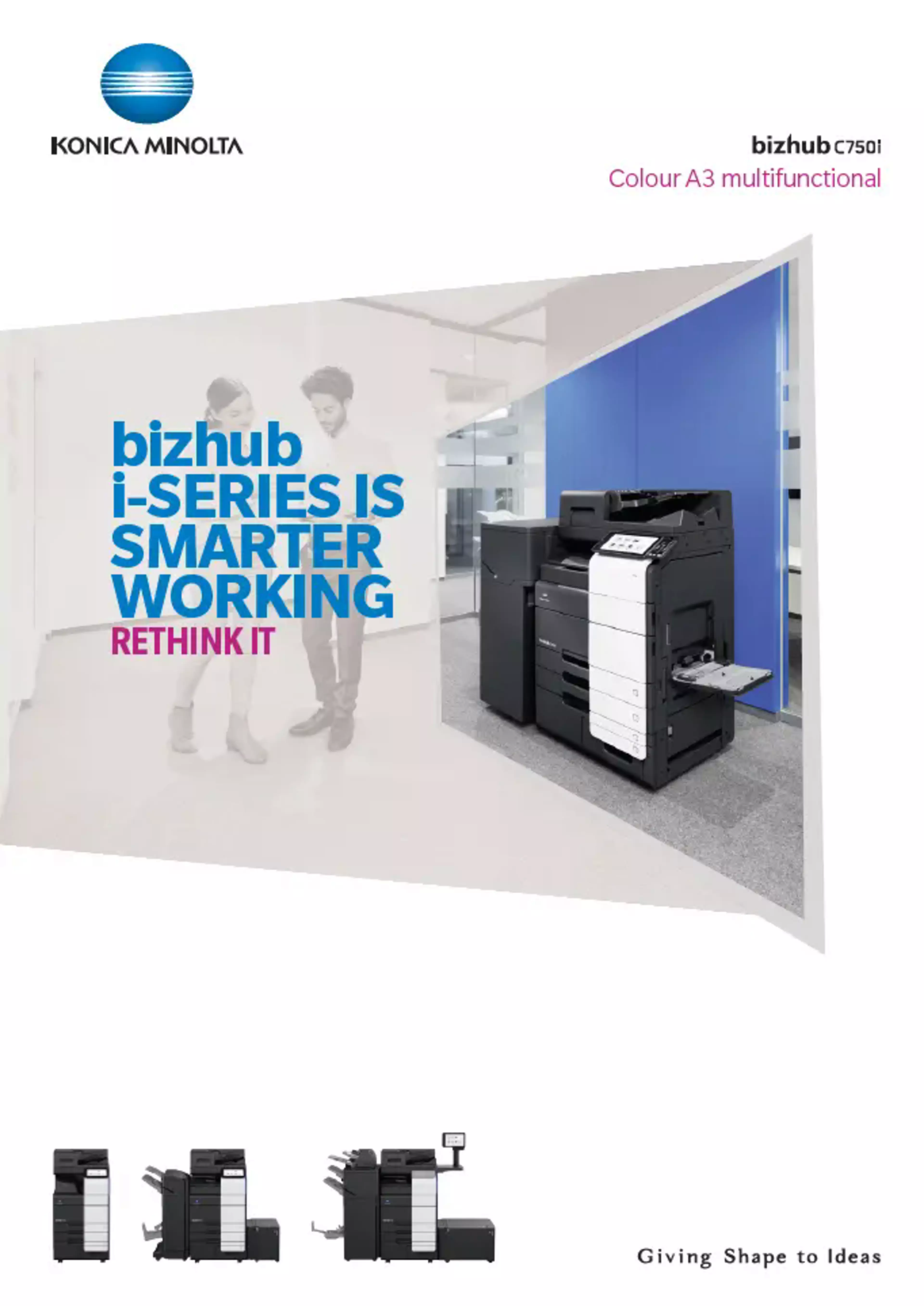 Bizhub C750i datasheet