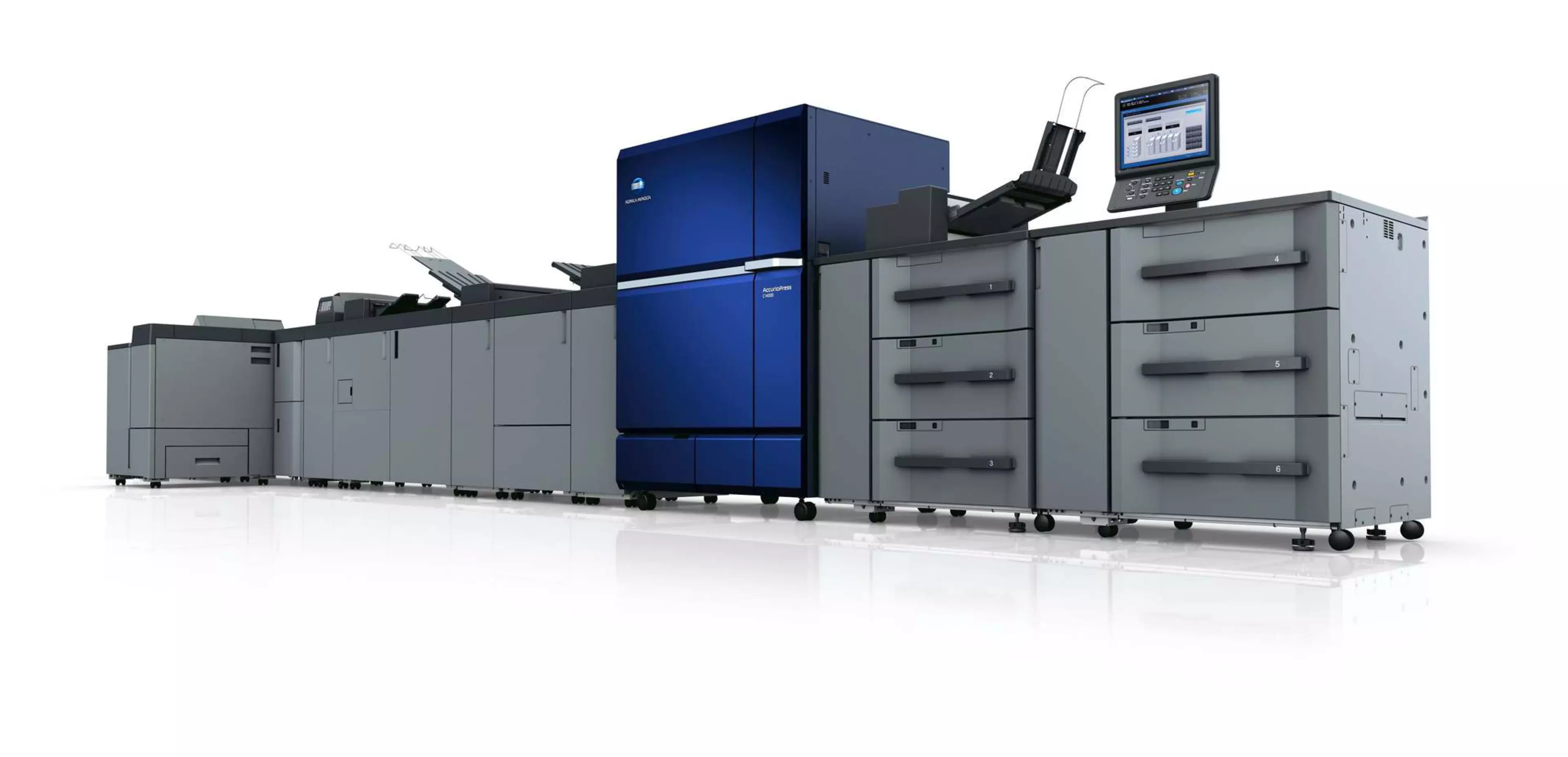 Konica Minolta ienāk liela apjoma tonera drukas tirgū ar AccurioPress C14000 sērijas palaišanu visā