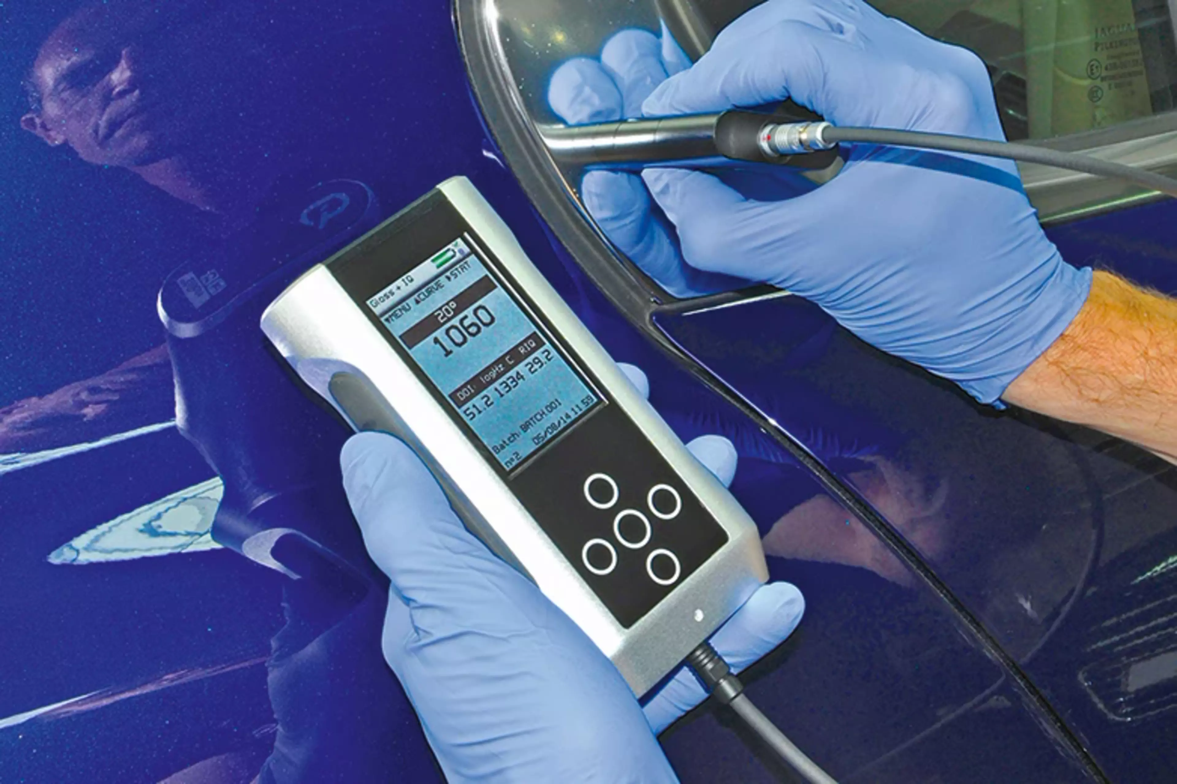 Measuring Automotive Chrome Detail with Flex20