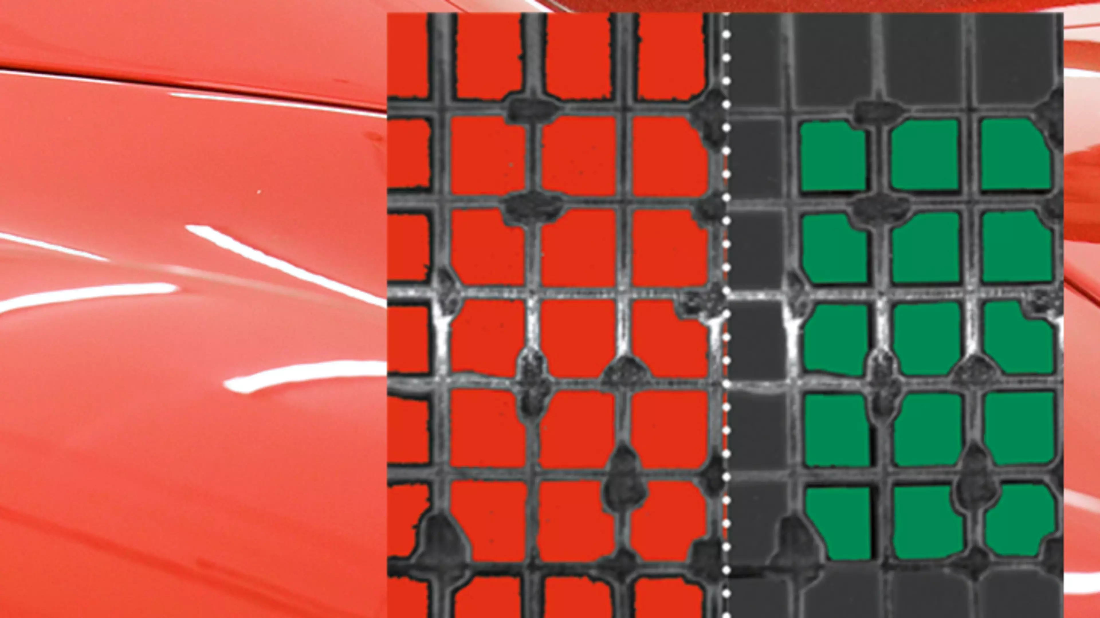 Crosscut test visualisation