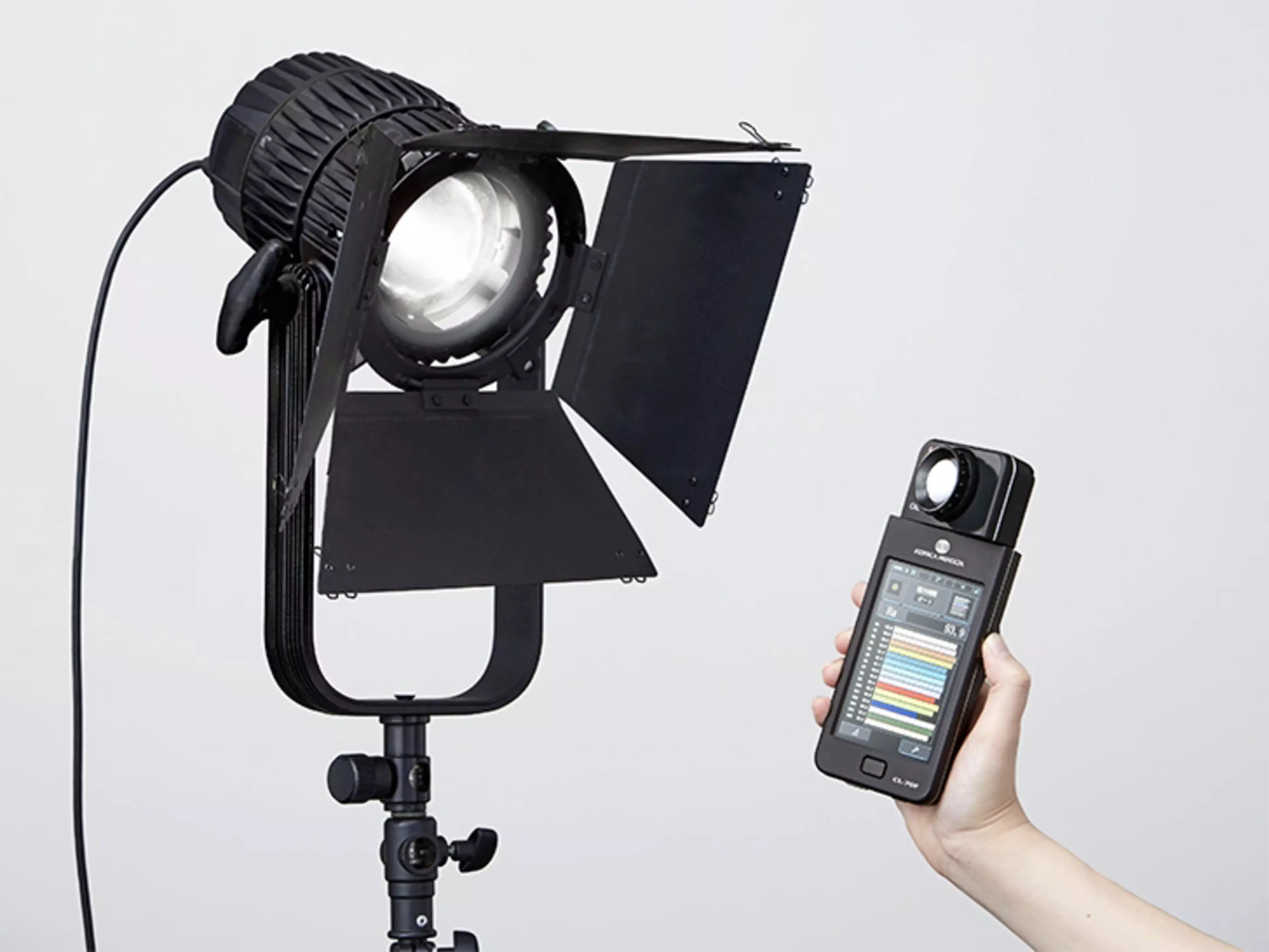 Misuratore Di Illuminamento E Temperatura Colore SK-8201/8202 - Luxmetro 0,5-300.000 LUX Con Display Multi-Schermo