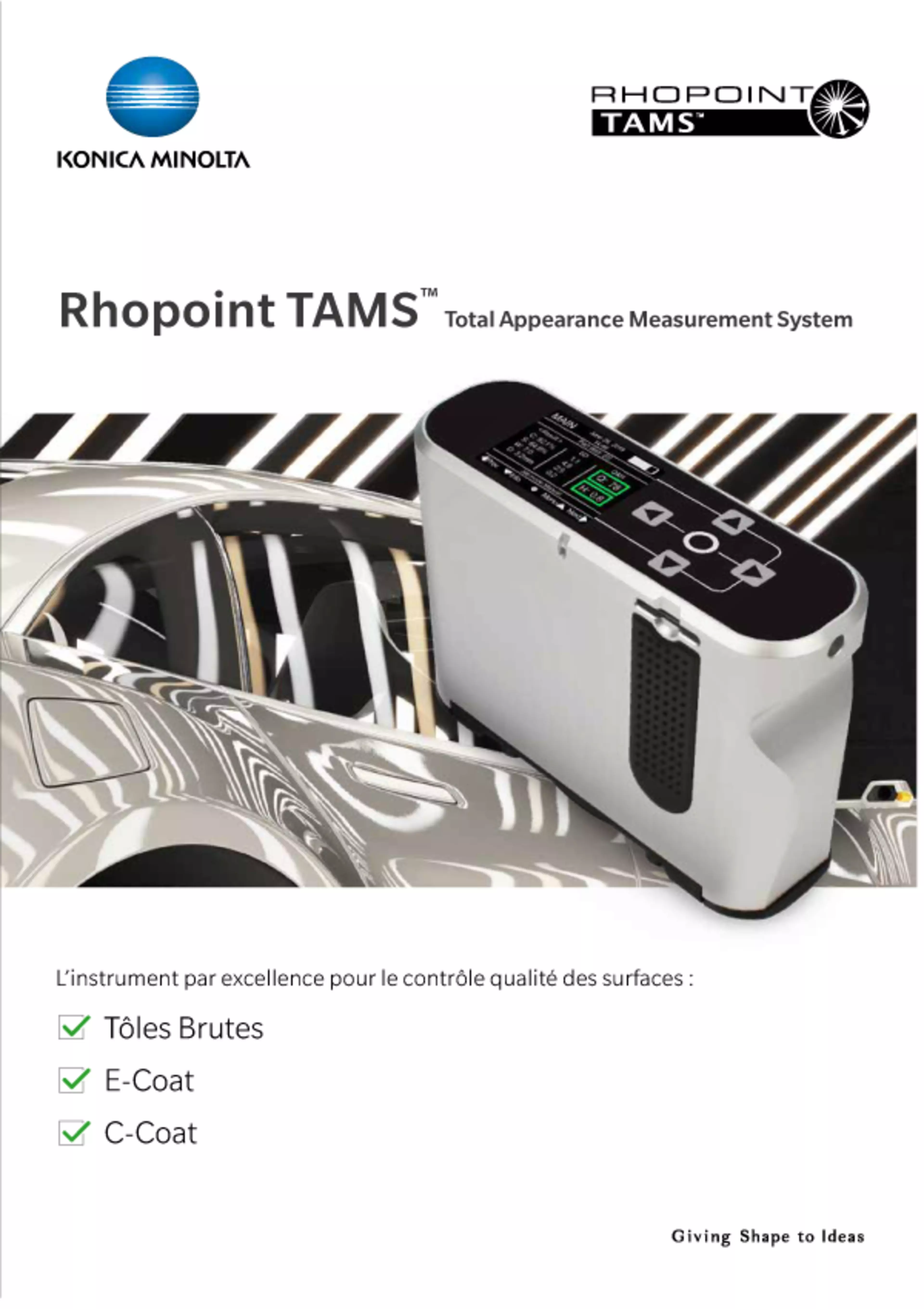 Rhopoint TAMS™ Total Appearance Measurement System