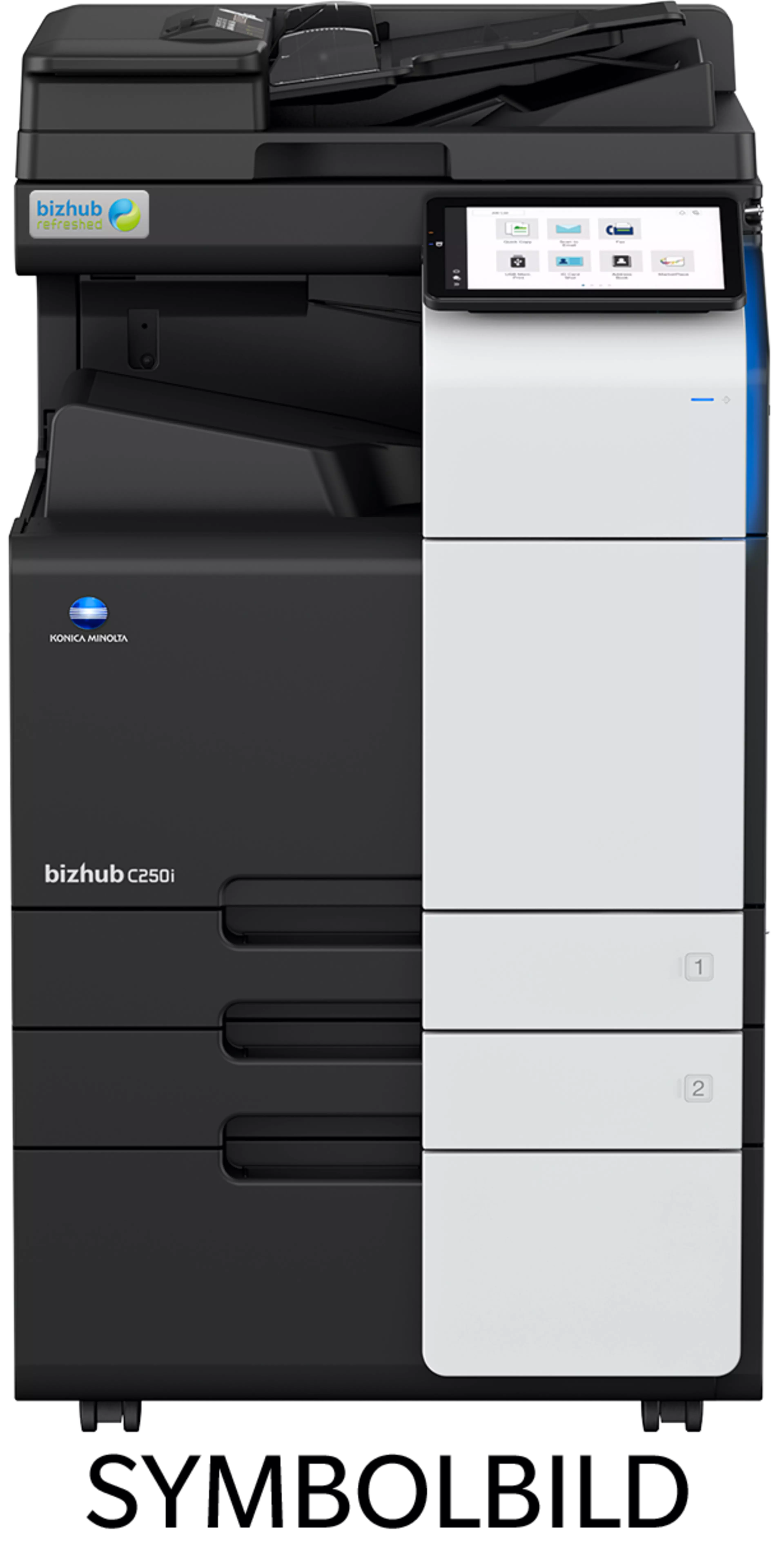 bizhub Refreshed A4-System Symbolbild