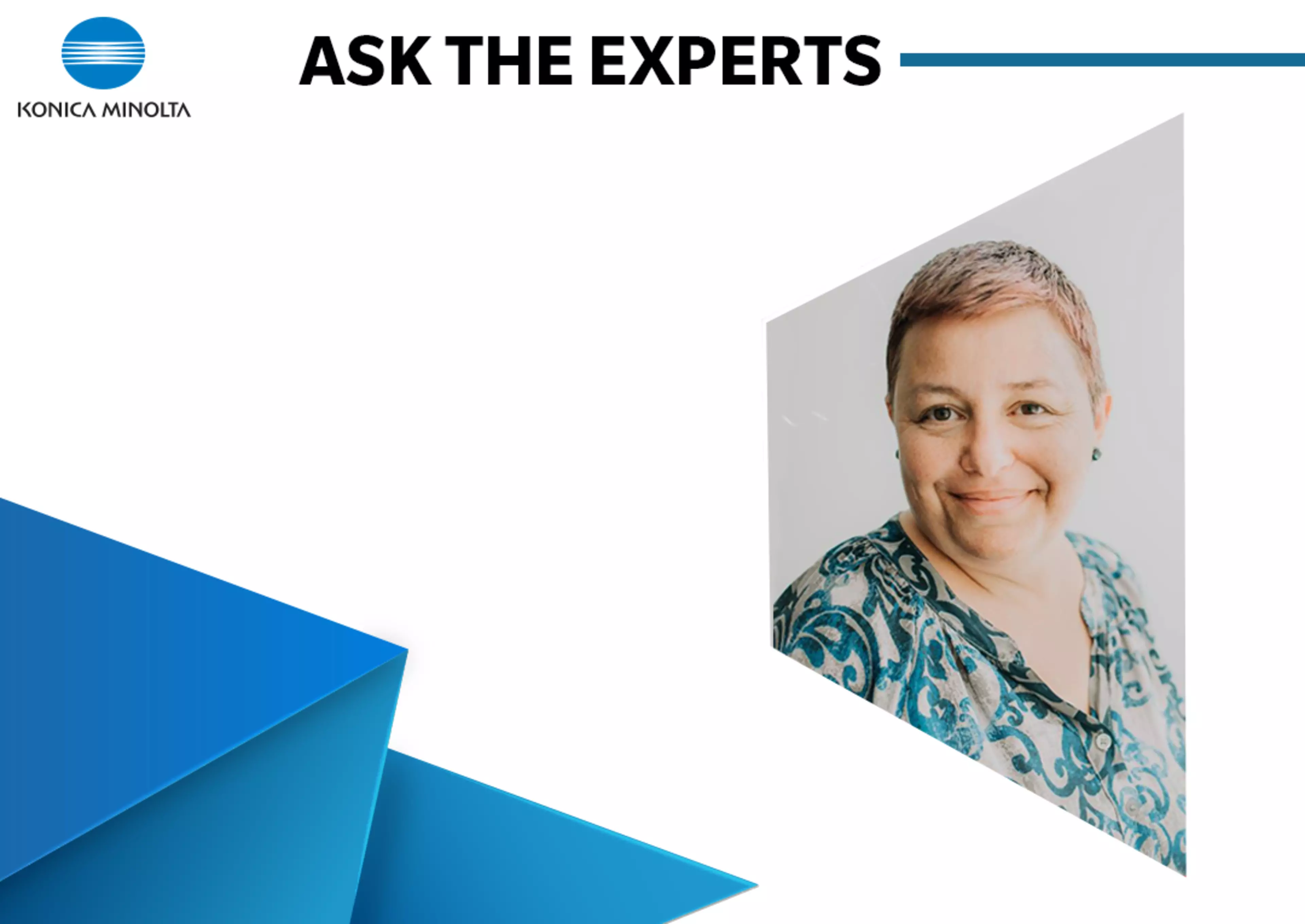 Ask the experts: Justine Toms