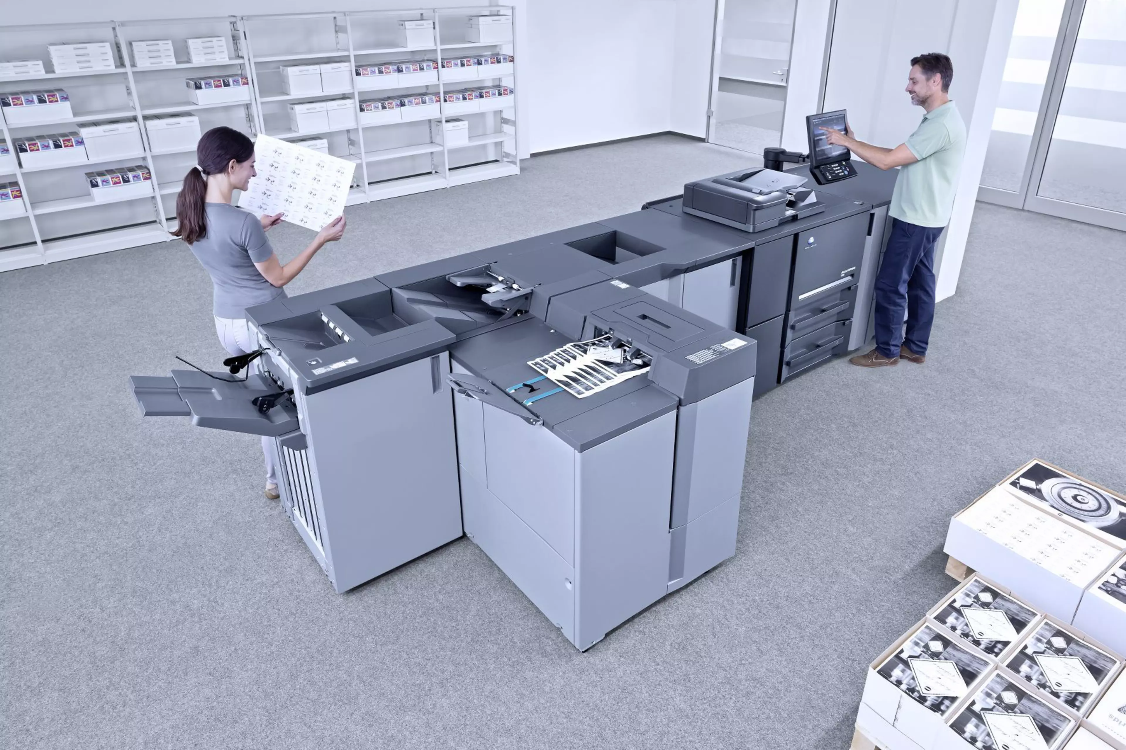 Konica Minolta AccurioPress 6136 scores highly in Keypoint Intelligence tests