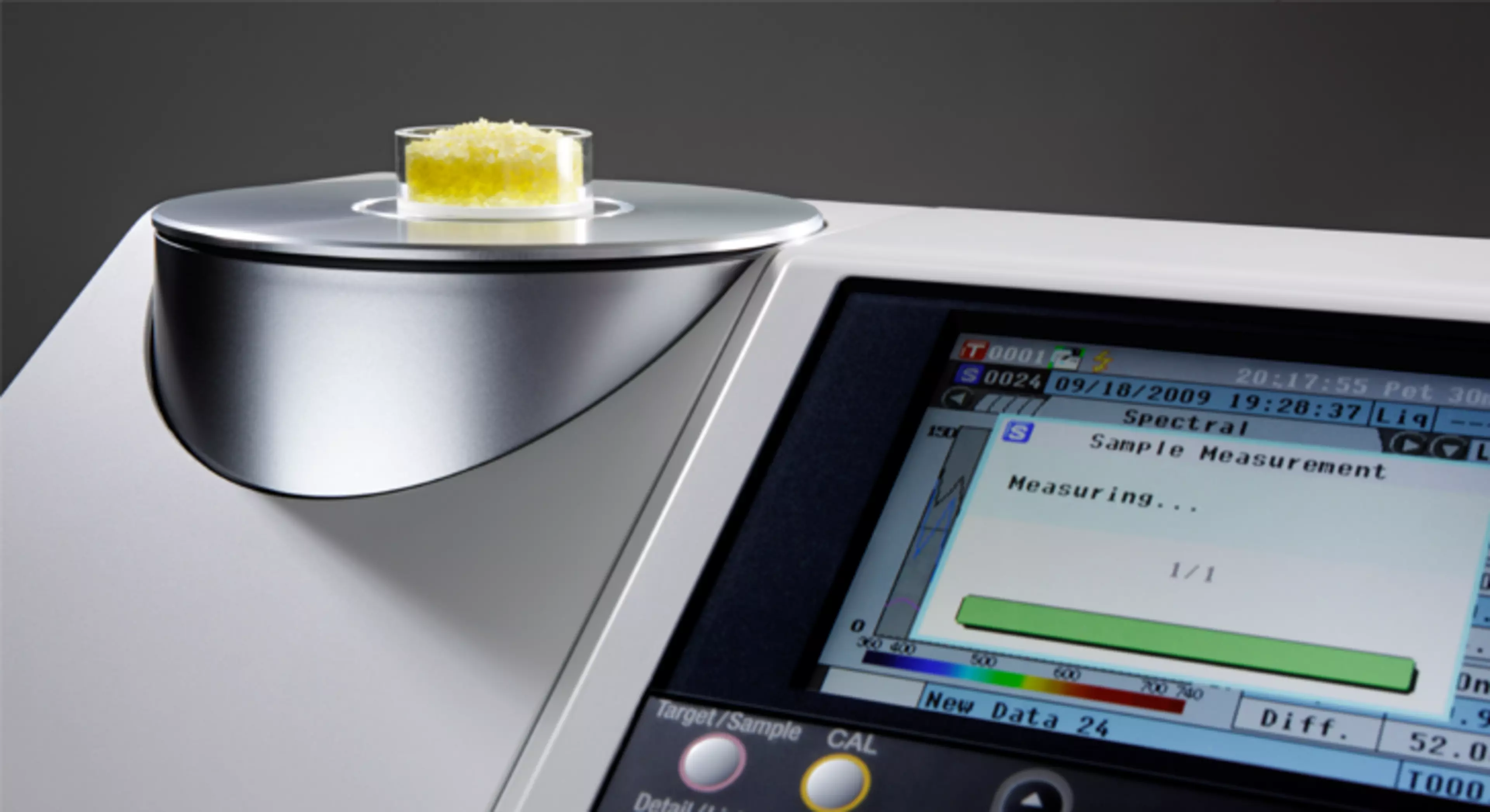 Measurement of Pastes, Powders, Granules samples