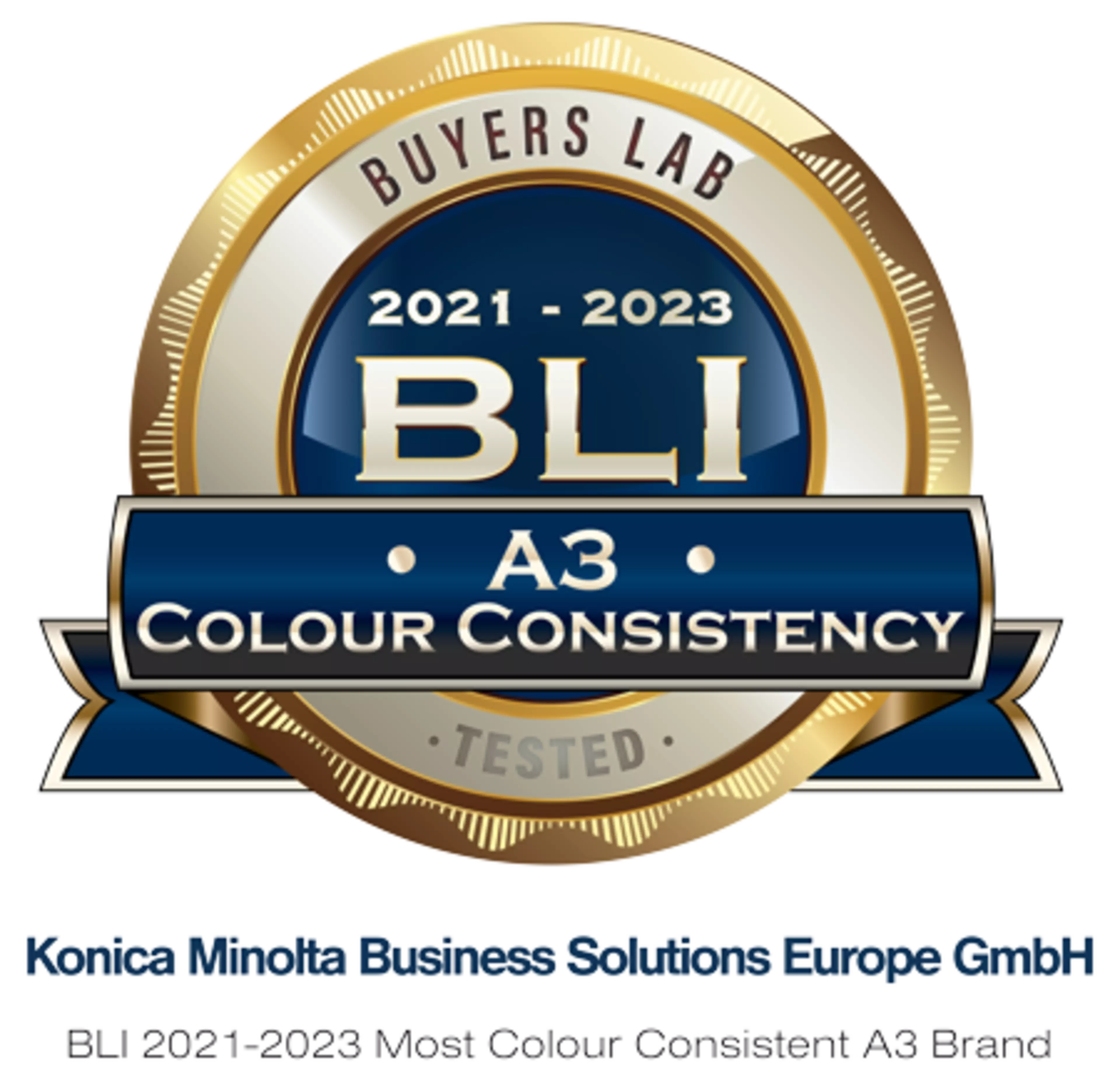 Konica Minolta je od podjetja Keypoint lntelligence prejela nagrado za blagovno znamko, ki ima najboljšo barvno skladnost ...