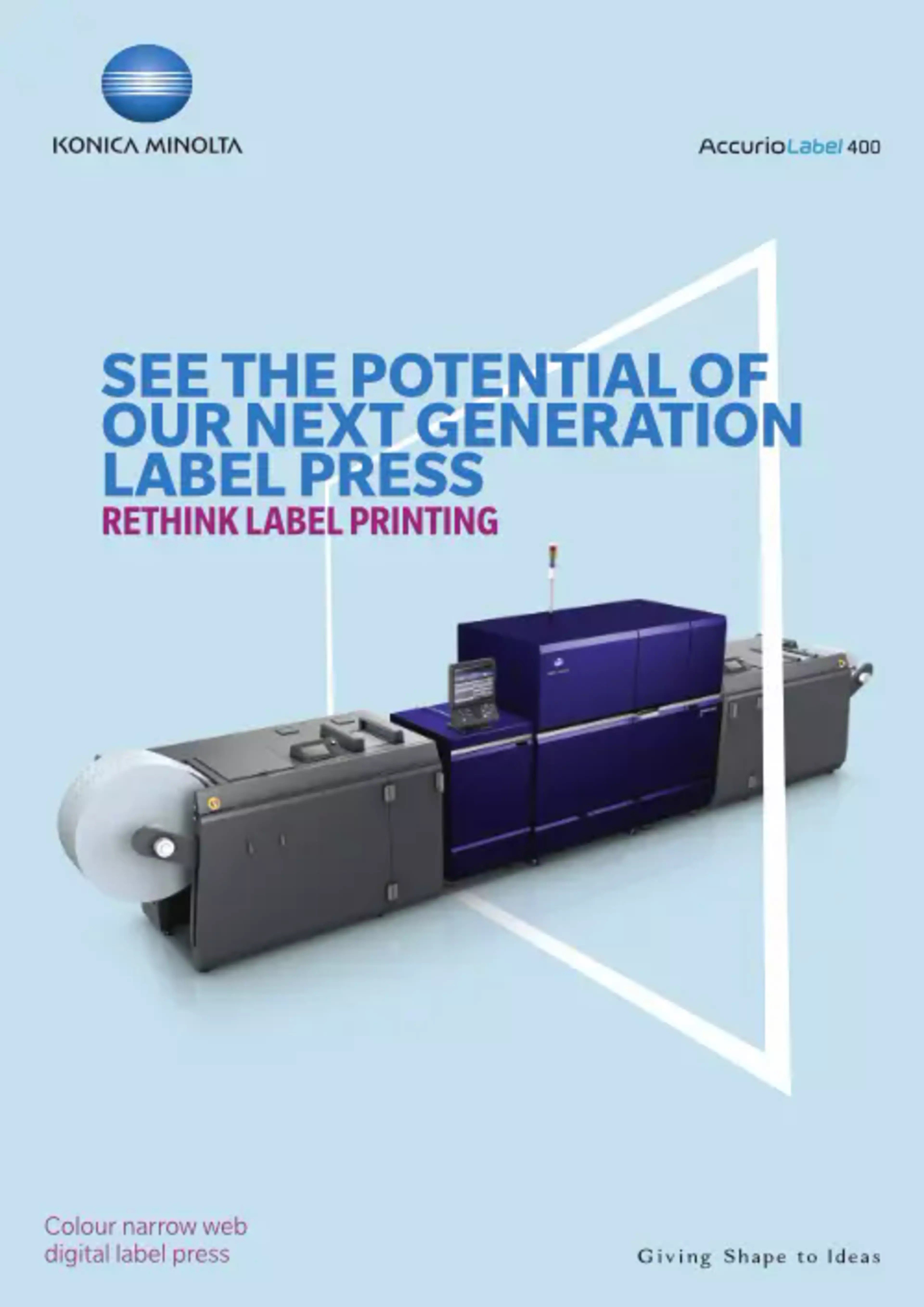 See the potential of next generation label press