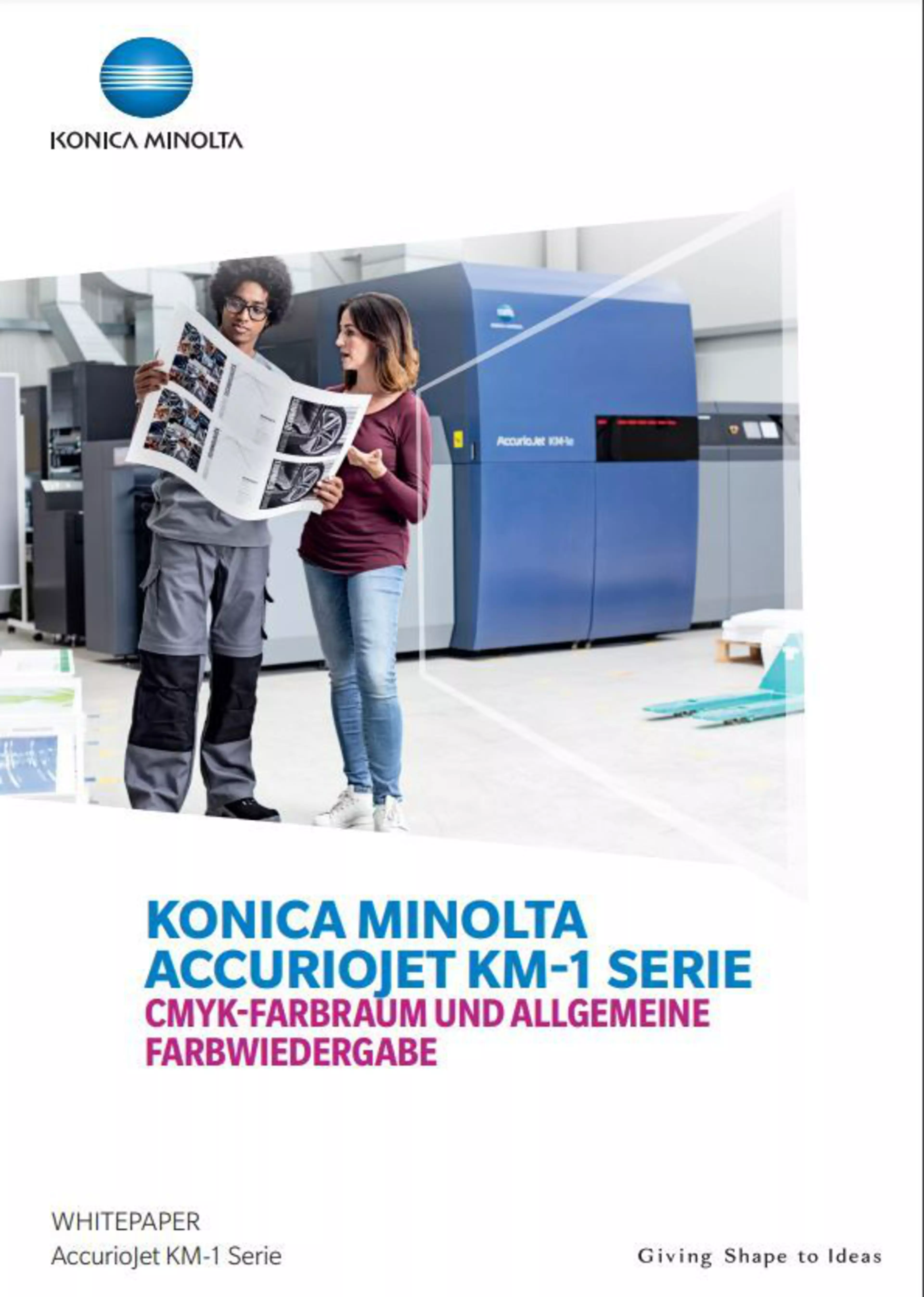 Whitepaper "AccurioJet KM1e Serie"