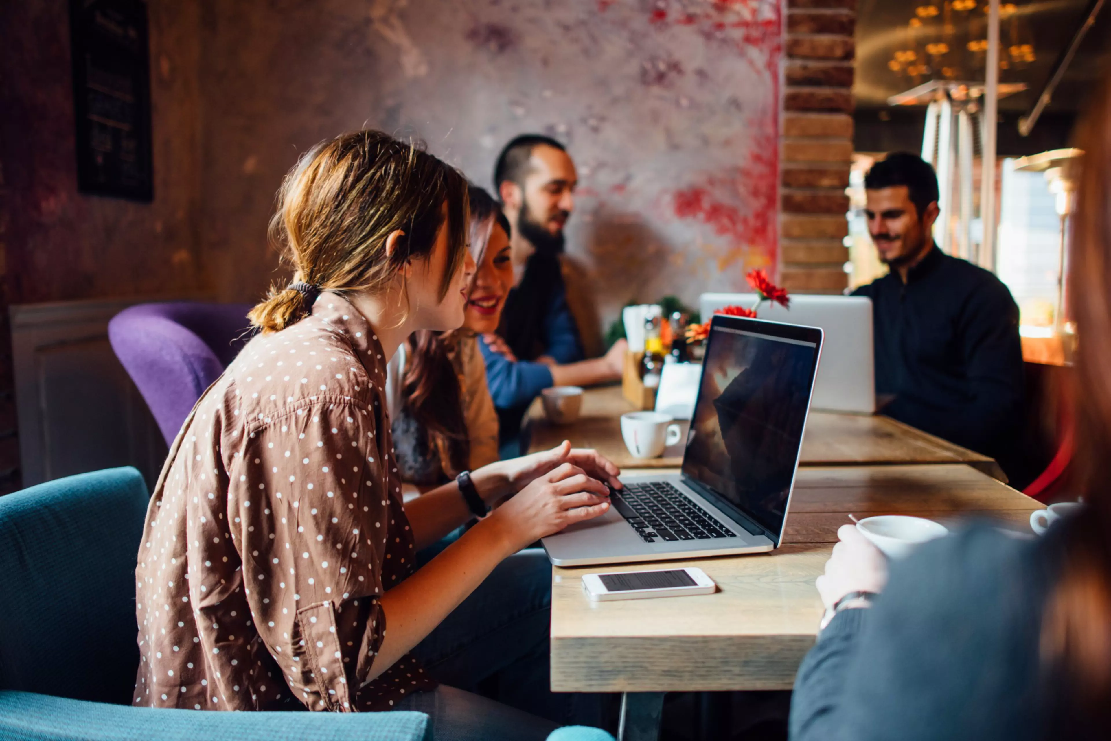 Side view shot of people having a casual meeting in a cafe.{'44': 'Device', '45': 'Electronics', '46': 'Enjoy', '47': 'Group', '48': 'Group together', '49': 'In', '50': 'Meet', '51': 'Meet up', '52': 'Pc', '53': 'Pub', '10': 'Indoor', '54': 'Sit', '11': 'Indoors', '12': 'Interior', '13': 'Laptop', '14': 'Lifestyle', '15': 'People', '16': 'Mac', '17': 'Modern', '18': 'Technology', '19': 'Stylish', '0': 'Sitting', '1': 'Copyspace', '2': 'Coffee', '3': 'At work', '4': 'Blogger', '5': 'Cafe', '6': 'Casual', '7': 'Coffee shop', '8': 'Computer', '9': 'Freelance', '20': 'Work', '21': 'Working', '22': 'Workspace', '23': 'Businesswoman', '24': 'Copy space', '25': 'Creative', '26': 'Friend', '27': 'Friendship', '28': 'Inside', '29': 'Man', '30': 'Office', '31': 'Restaurant', '32': 'Showing', '33': 'Smiling', '34': 'Talking', '35': 'Woman', '36': 'Adult', '37': 'Affectionate', '38': 'Beautiful', '39': 'Business', '40': 'Businessman', '41': 'Candid', '42': 'Chat', '43': 'Conversation'}
'45': 'Electronics',  '46': 'Enjoy',  '47': 'Grou,  DEVELOP,  brand,  brand design,  corporate,  corporate design,  design,  template,  {'44': 'Device',  Computer,  Computer Hardware,  Computer Keyboard,  Electronics,  Hardware,  Human,  Keyboard,  Laptop,  Pc,  Person