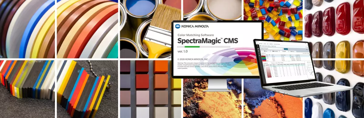 Launch Proprietary Computer Colour Matching Software | KONICA MINOLTA