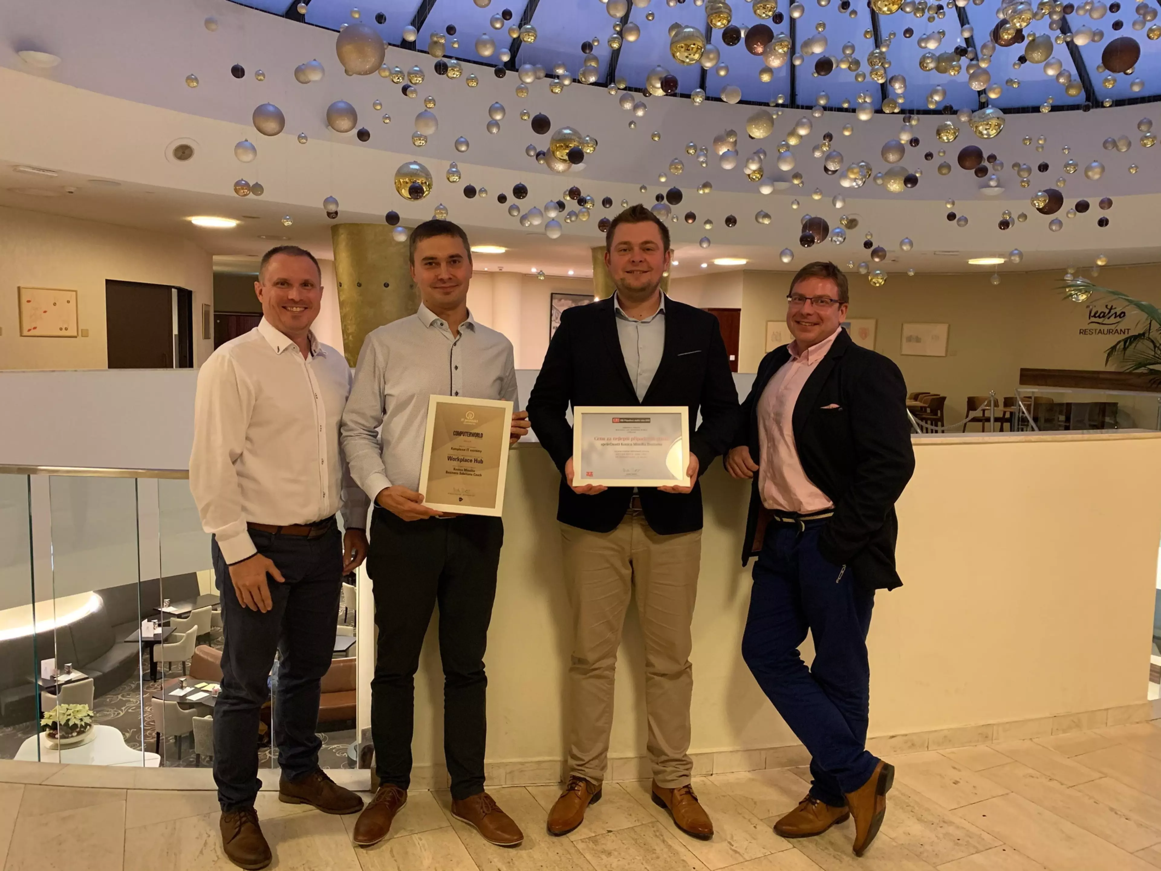 Workplace Hub is IT Product of 2019 in the IDG competition in the Czech Republic