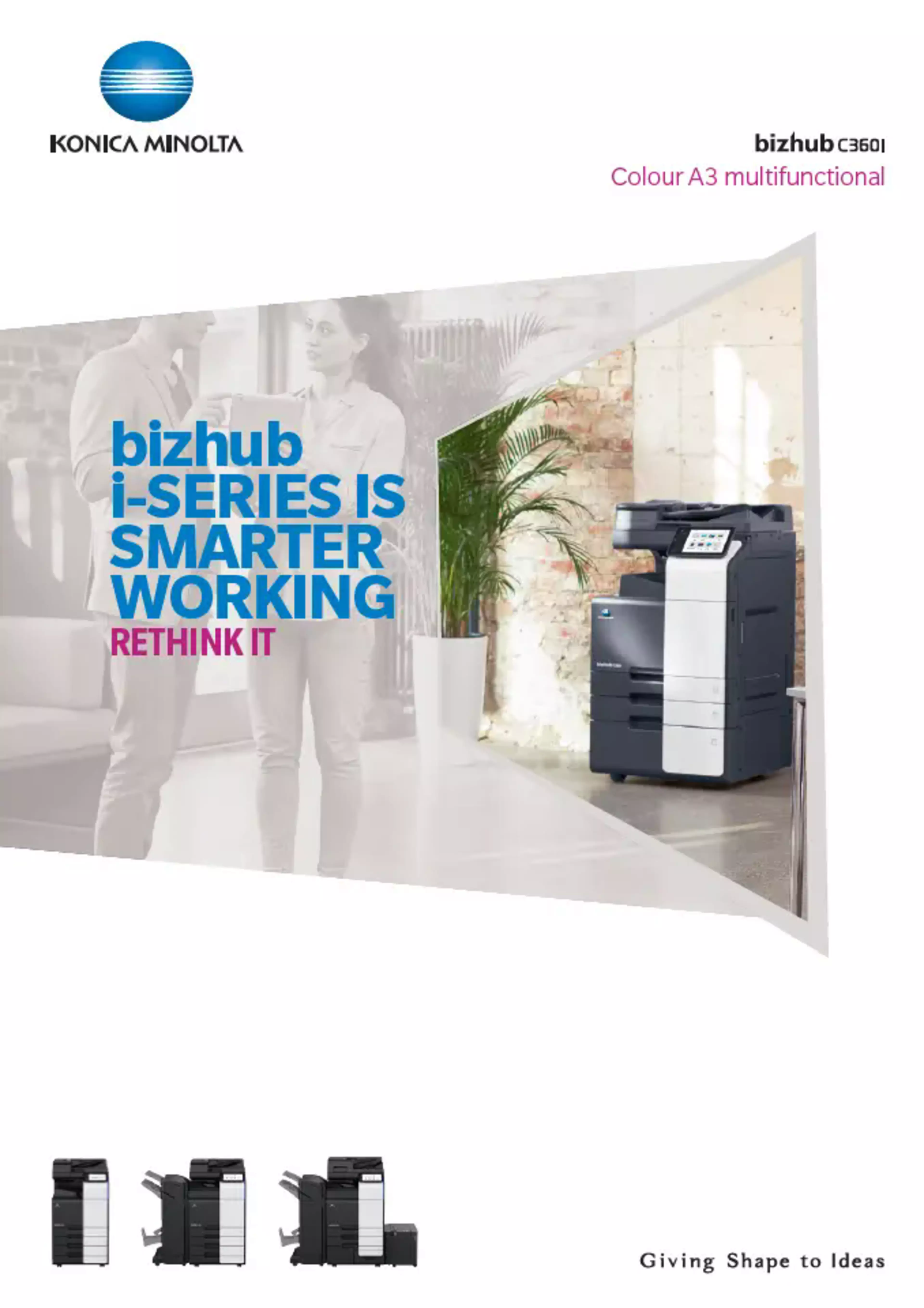 Bizhub C360i datasheet