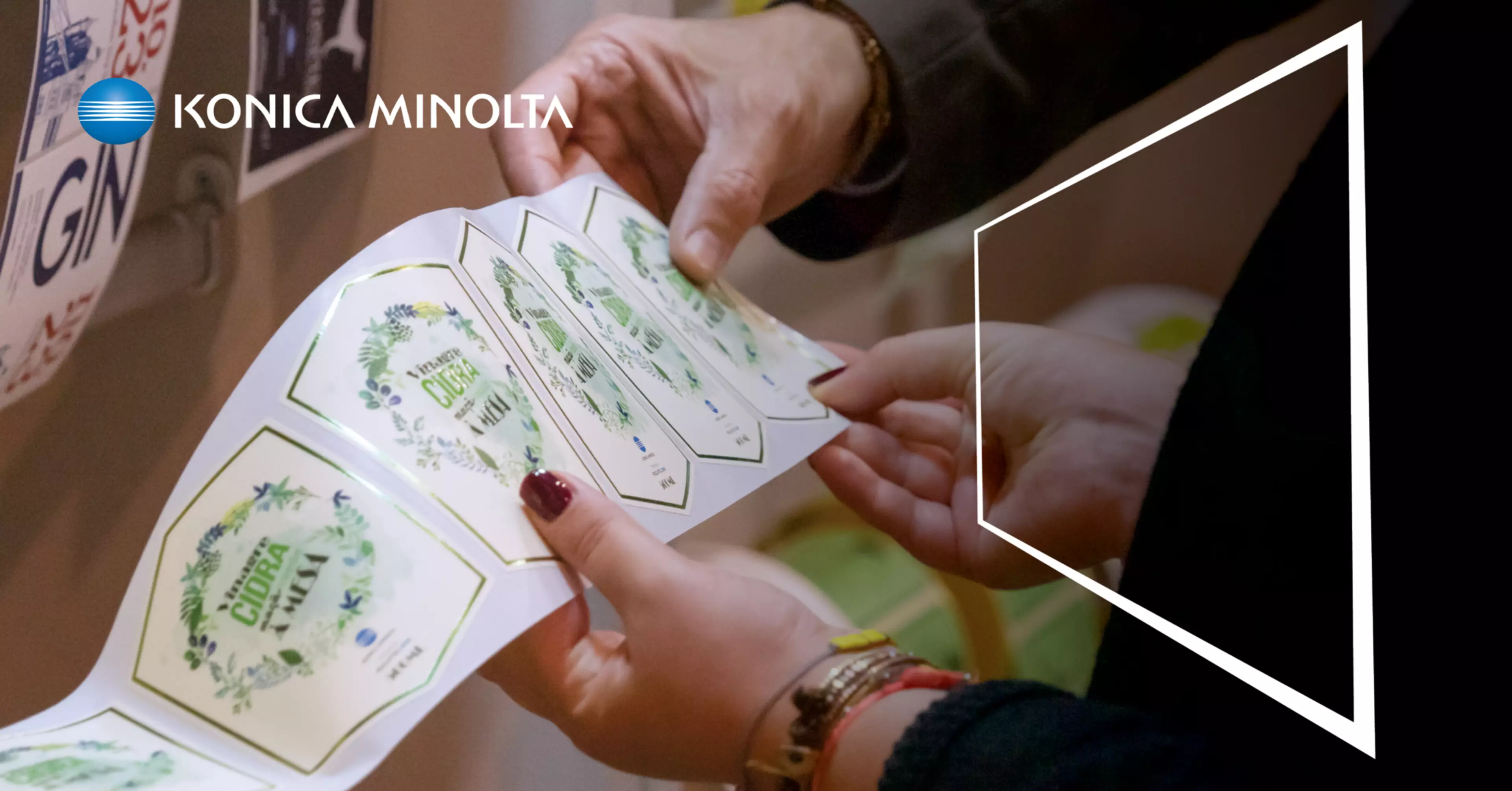 Etikettide tootmine 2021. aastal: Konica Minolta prognoos