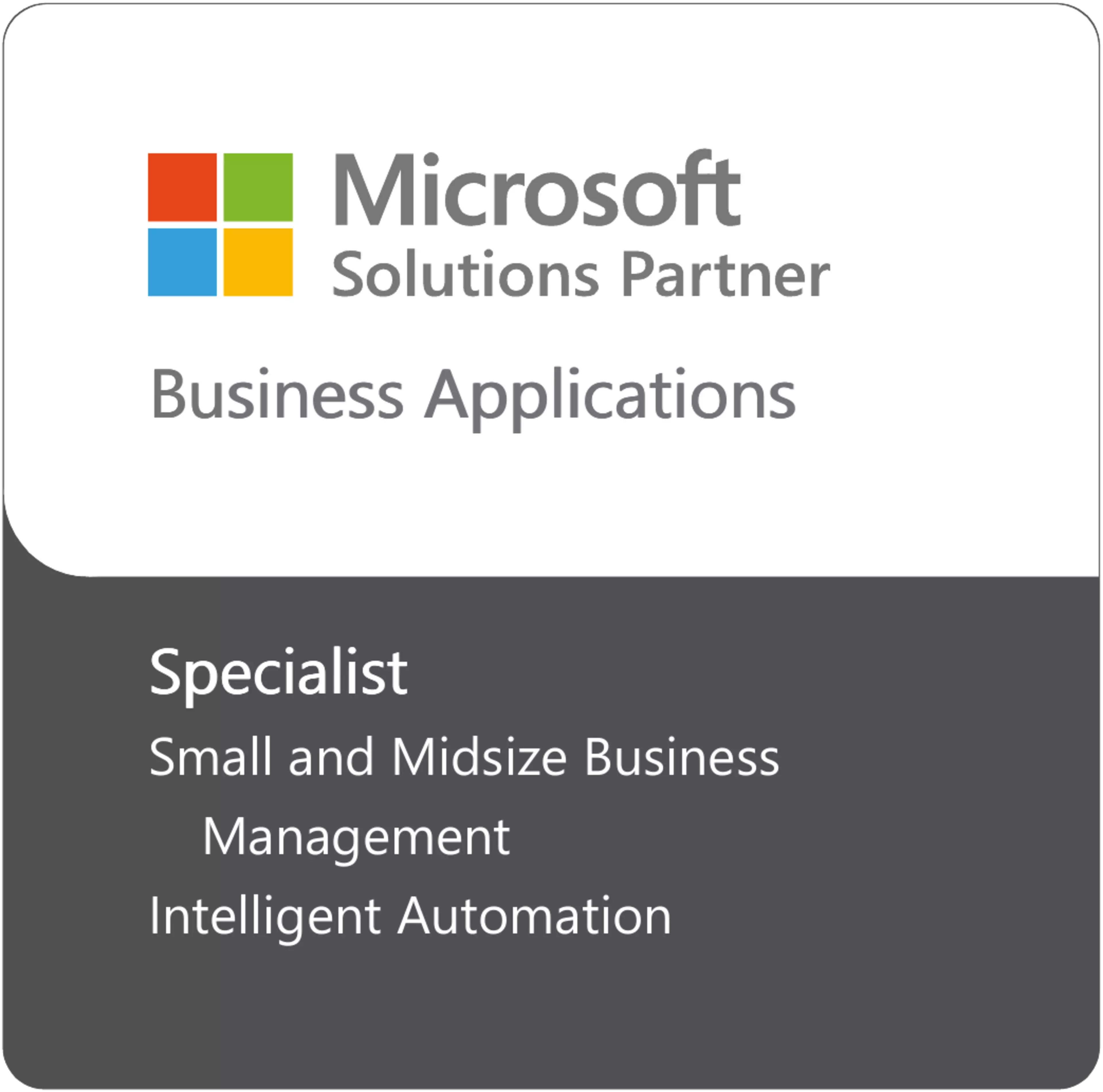 Microsoft Partner Logo Business Applications