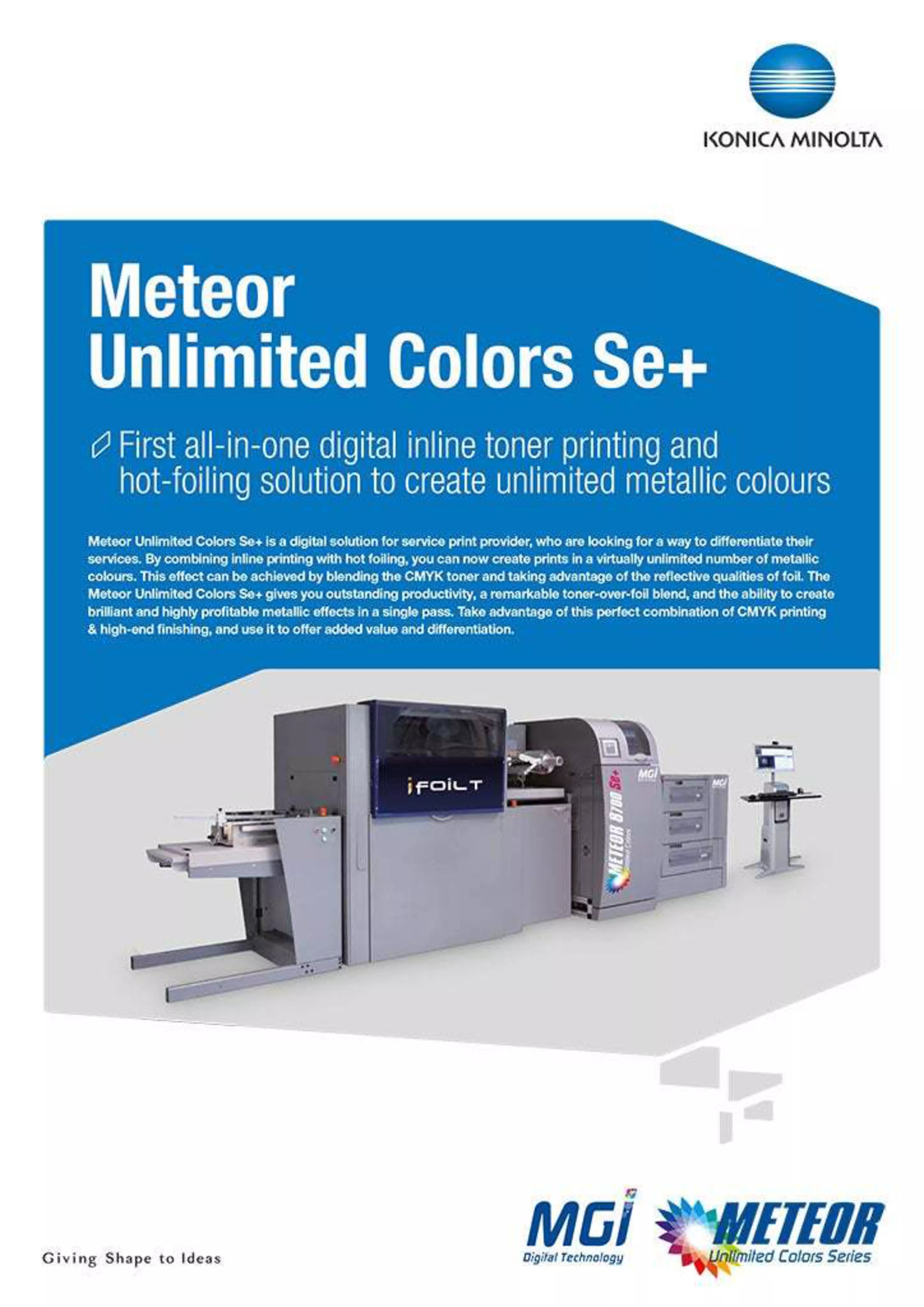 Get the product brochure now to have all information at hand.