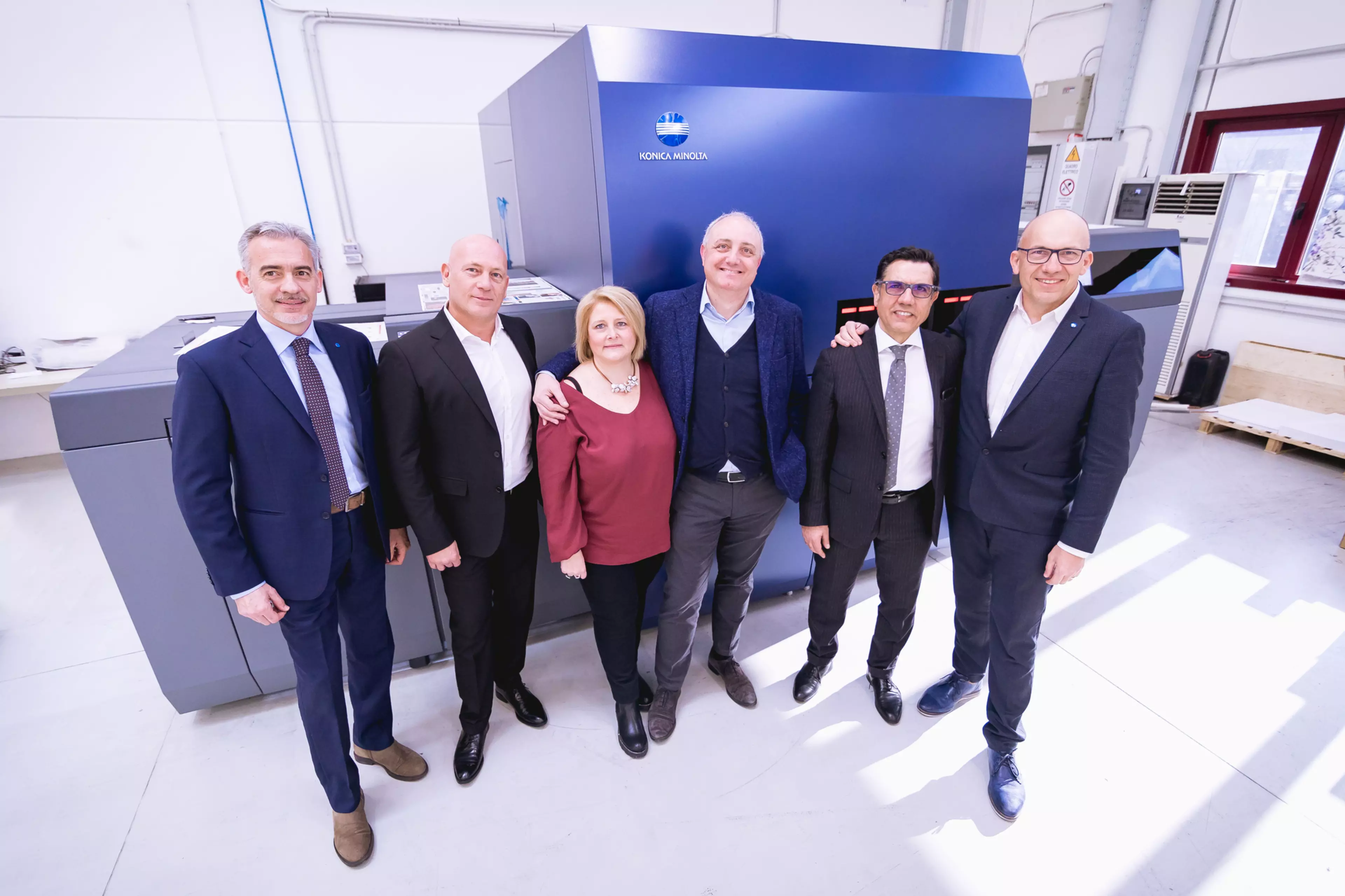 Konica Minolta announces L’Artegrafica as first AccurioJet customer in Italy