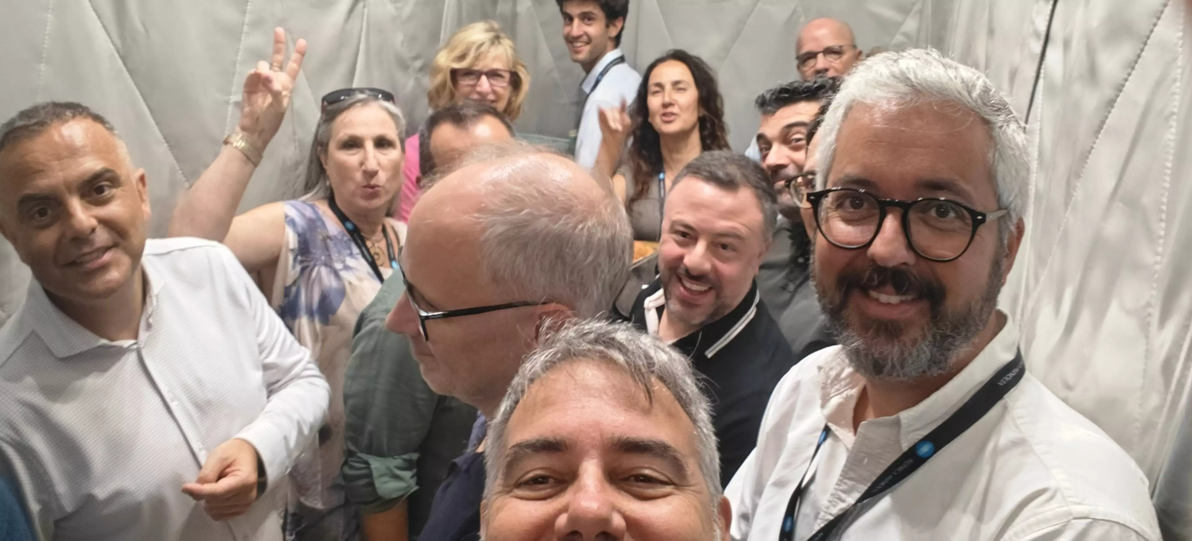 Un momento de la Waidok Session de Barcelona: Celebrando las presentaciones
