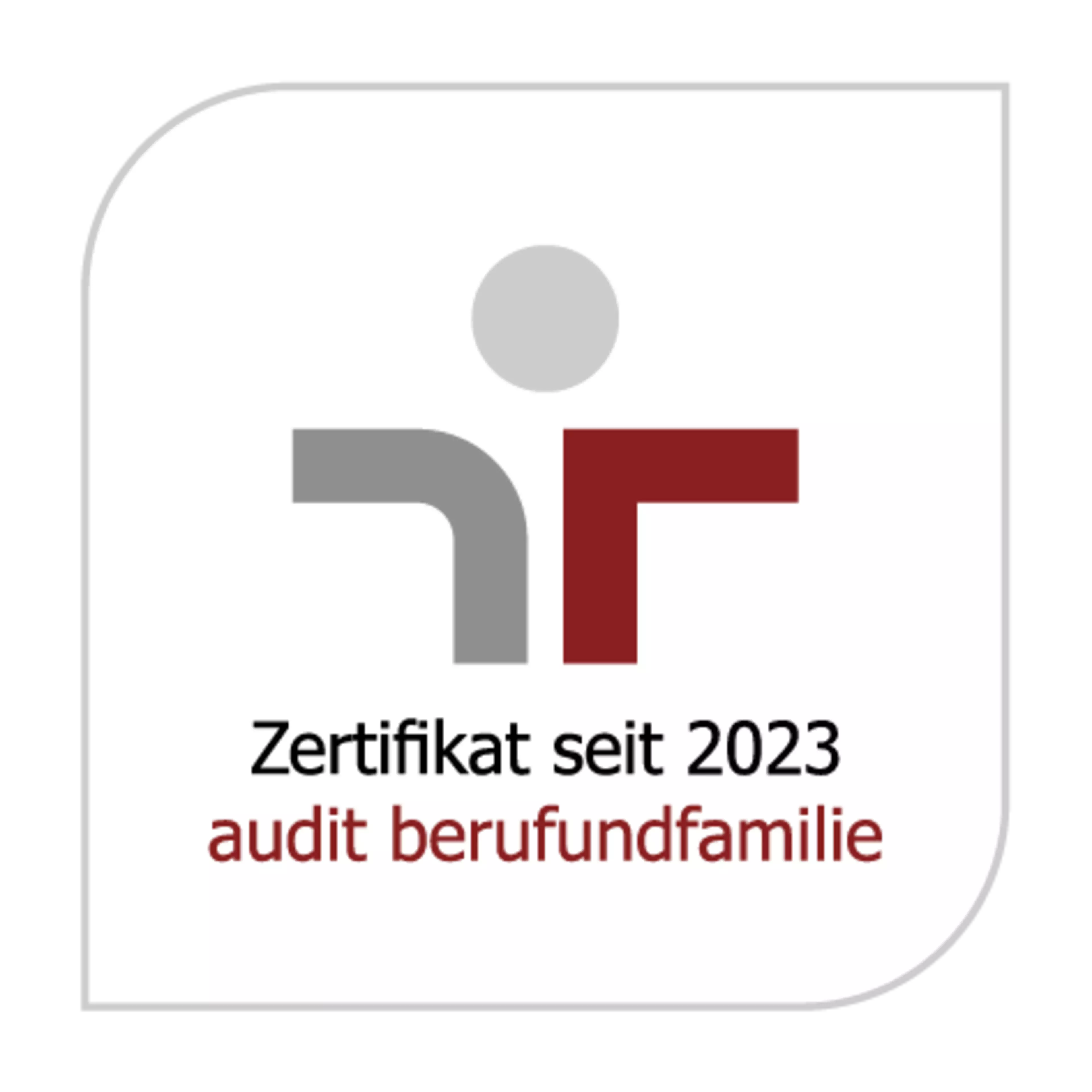 Wir sind ein zertifiziert familienfreundlicher Arbeitgeber