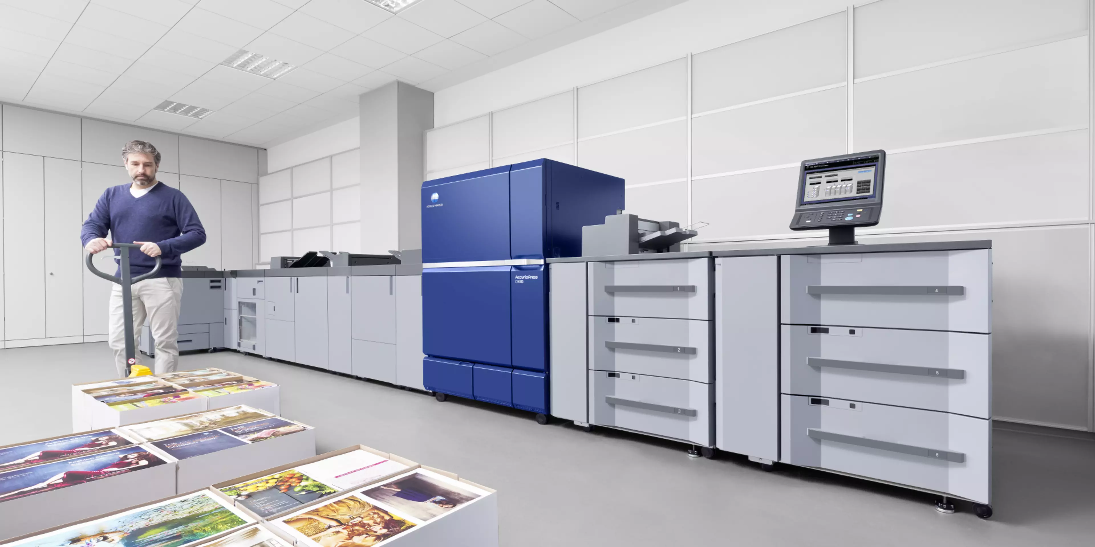 Konica Minolta feiert 200. Installation eines AccurioPress C14000SystemsImgCarousel1