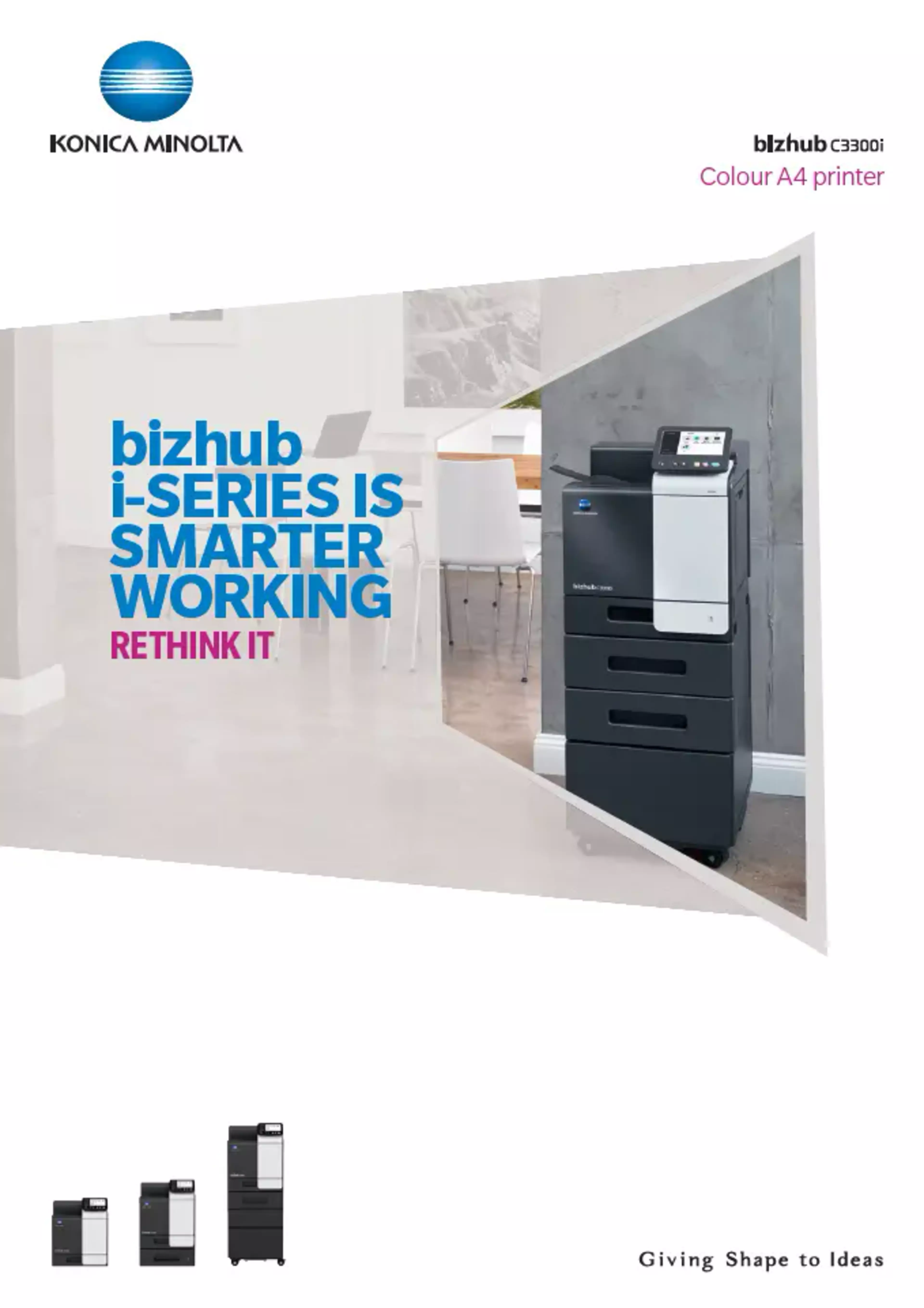 Bizhub C3300i datasheet