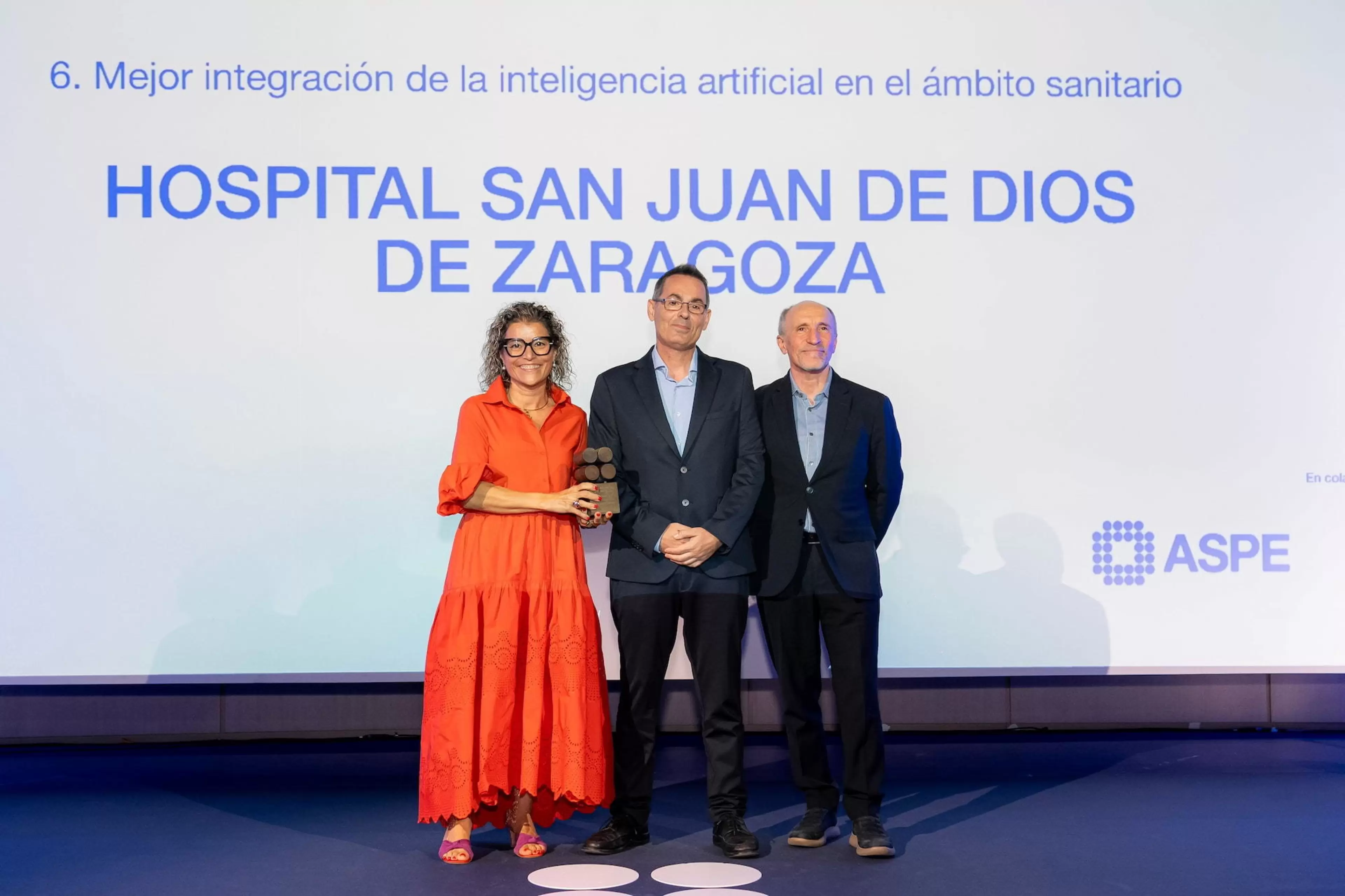 Participantes del proyecto CuidaTIC del Hospital San Juan de Dios de Zaragoza