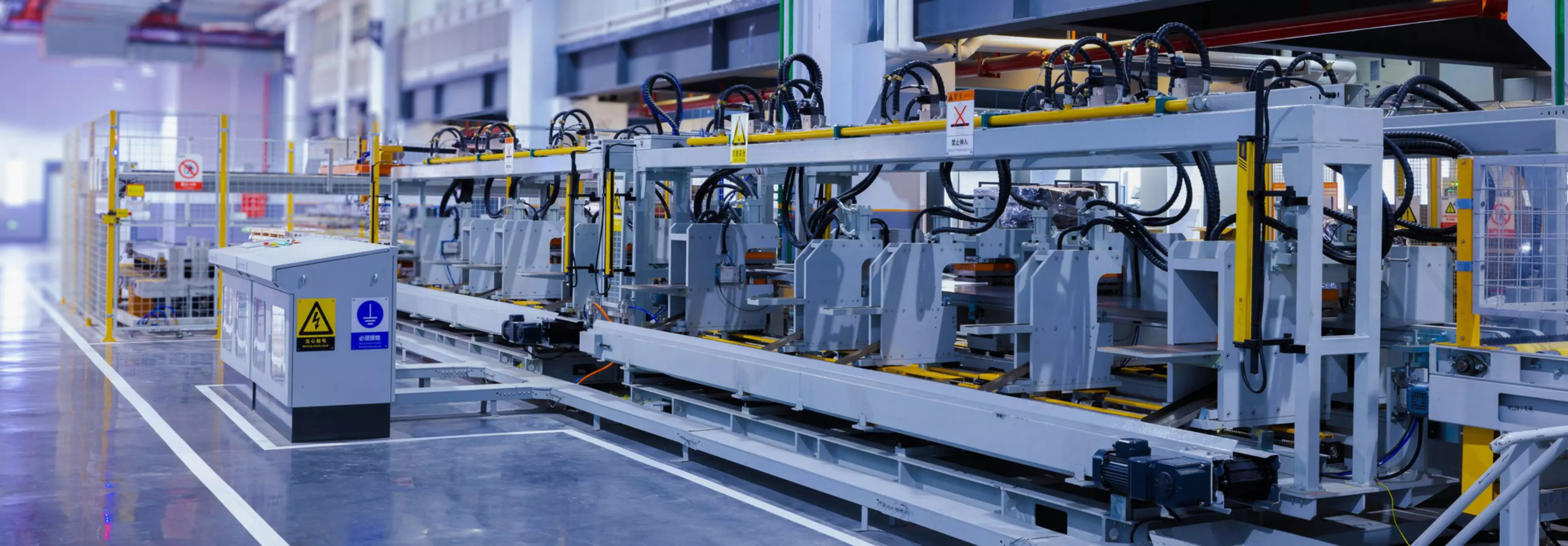 Planta de fabricación industrial