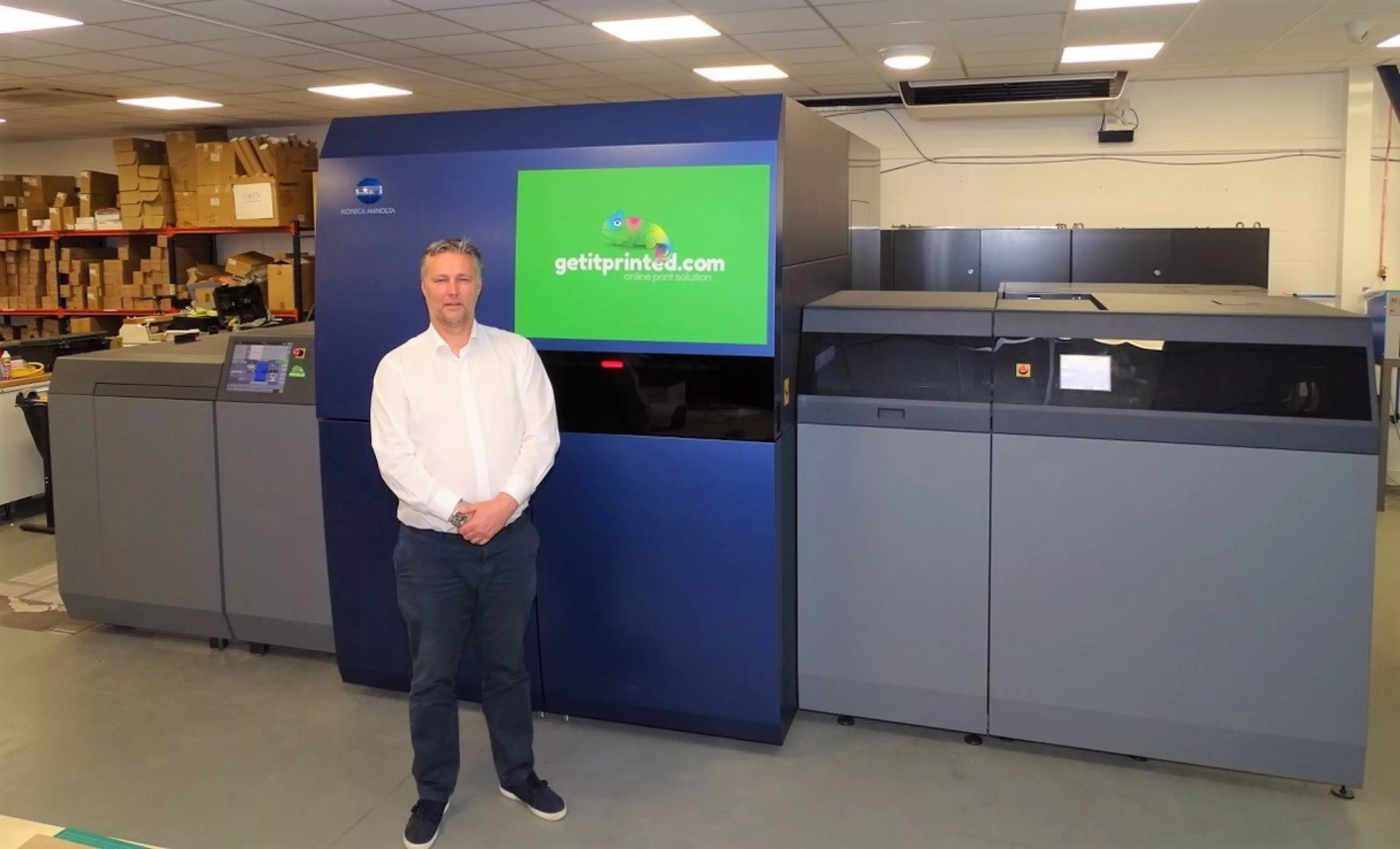 Colourfast Financial launches getitprinted.com with UK’s first Konica Minolta AccurioJet KM1