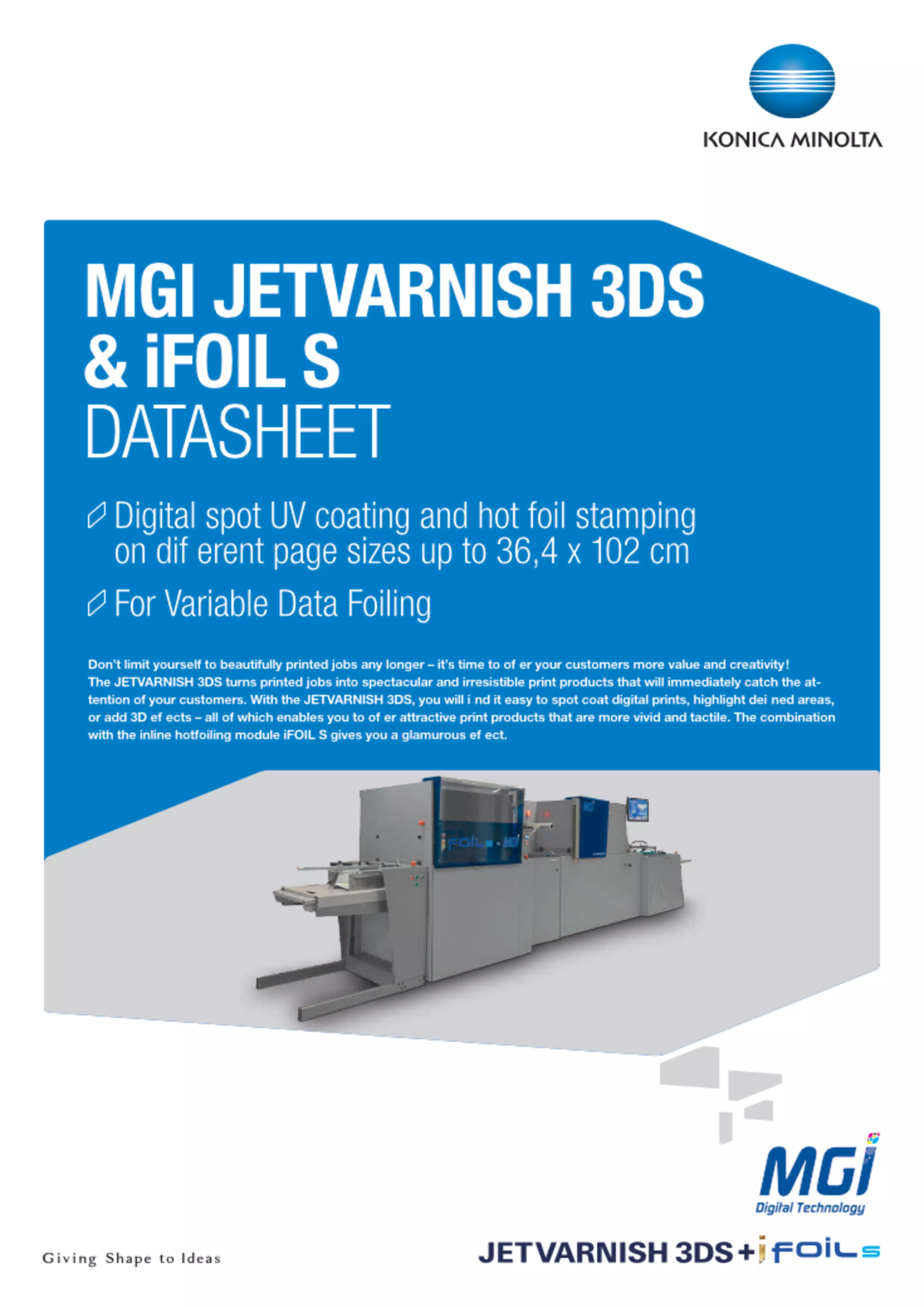 Get the datasheet to have all information at hand