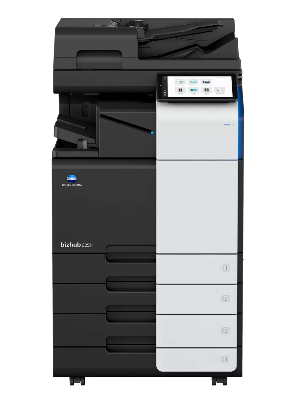 Värviline A3 kontori multifunktsionaalne printer bizhub C251i | KONICA ...