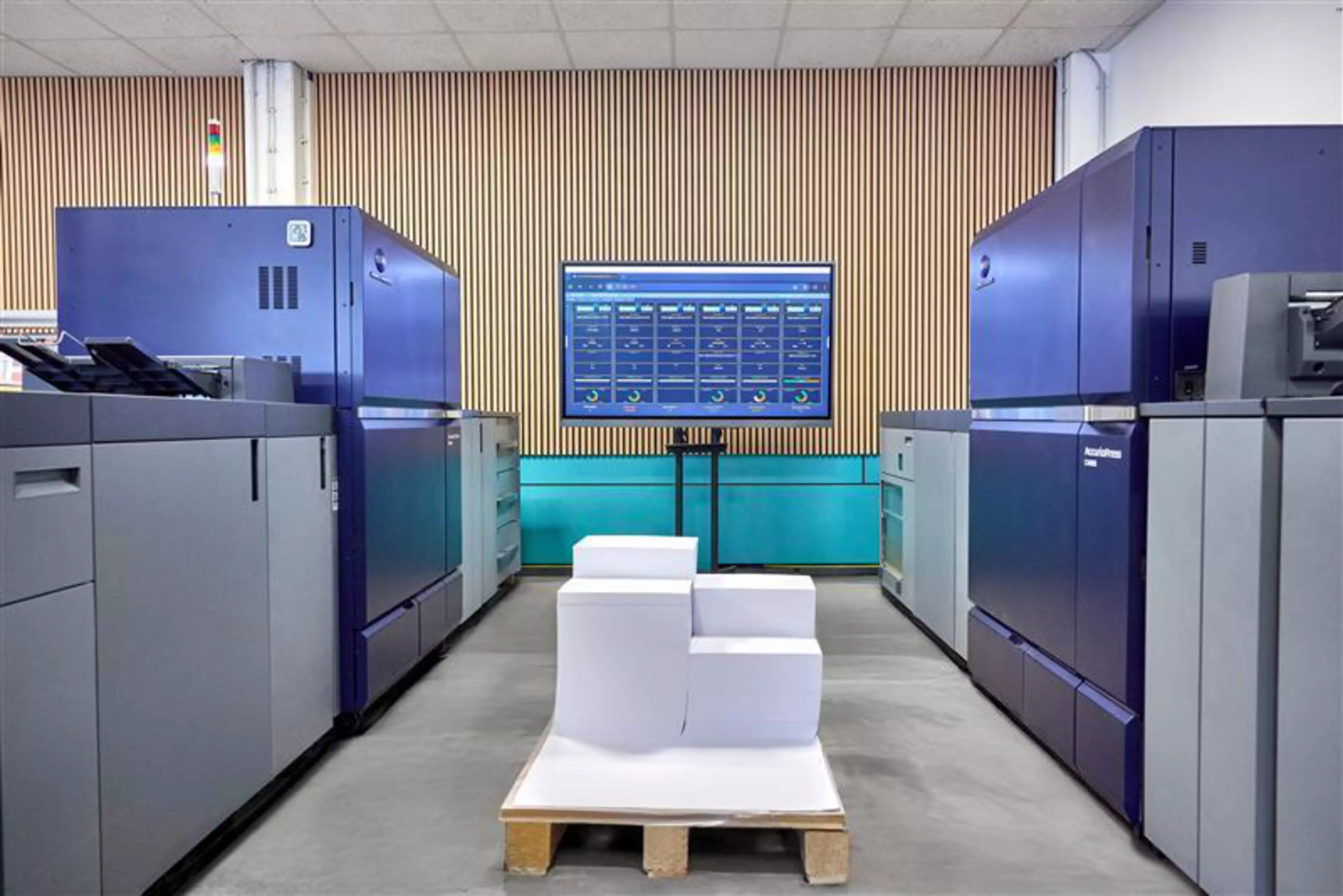 Professionelle Druckabteilung