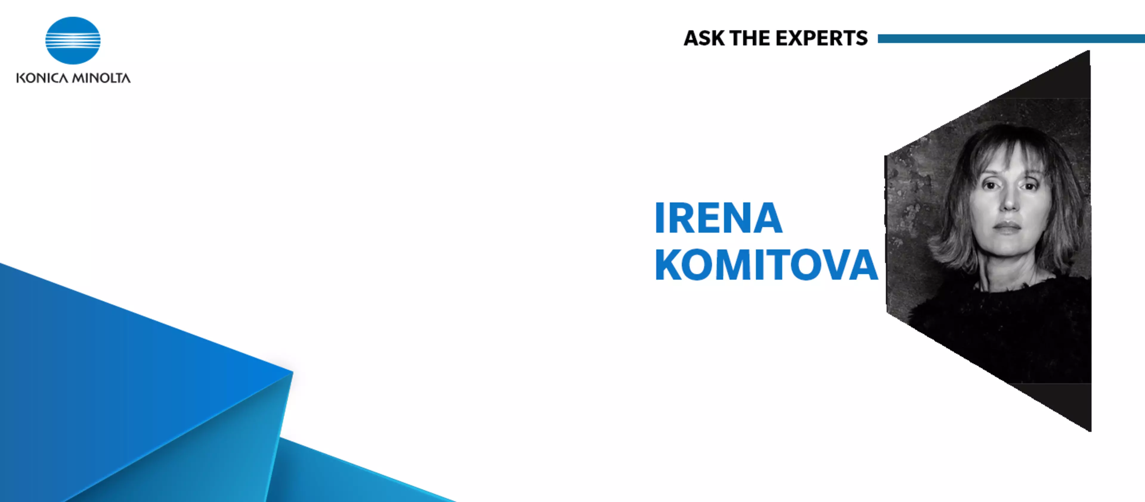 Ask the experts: Ирена Комитова