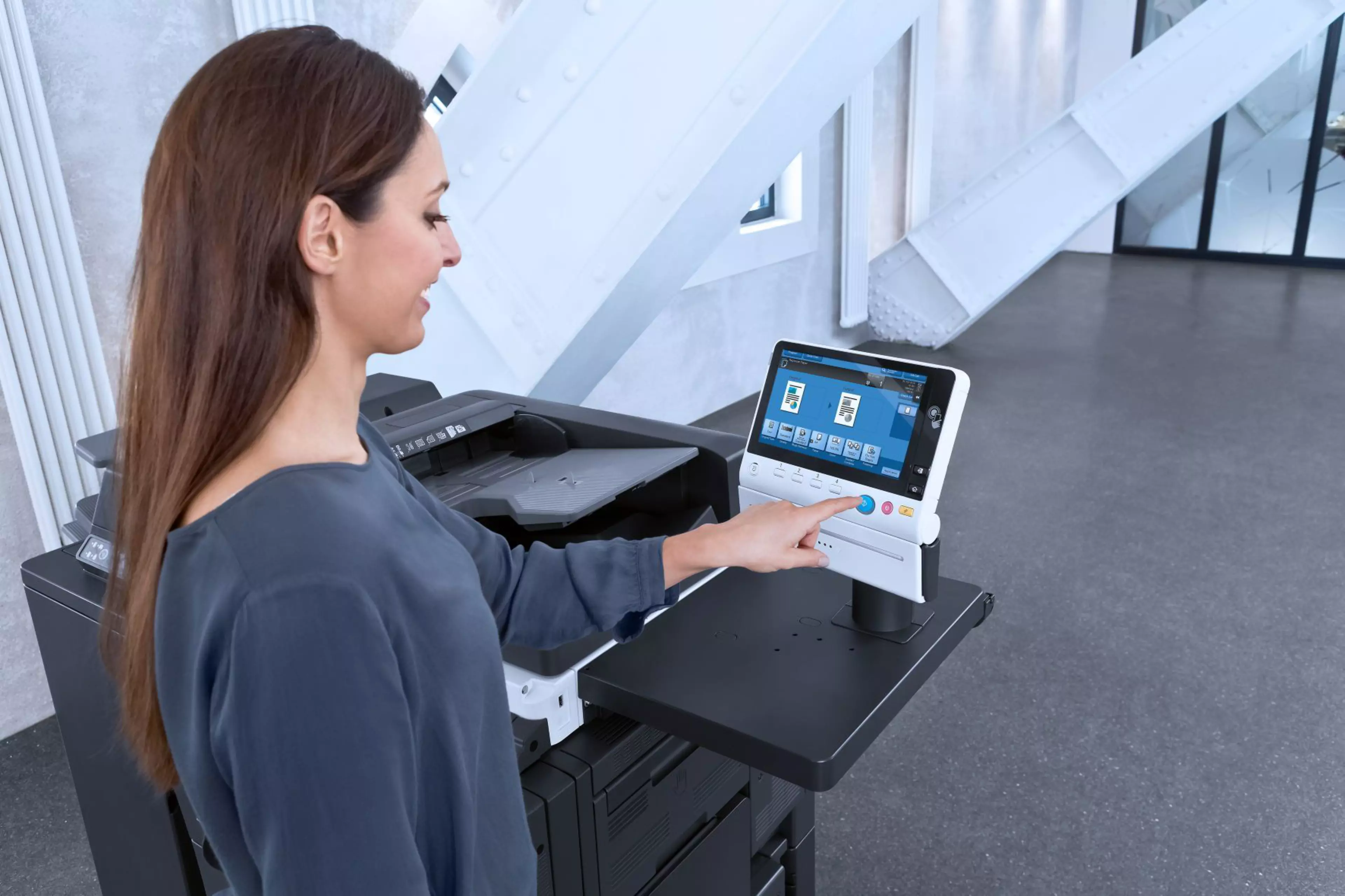 Be professional in the monochrome world with the new bizhub PRO 958